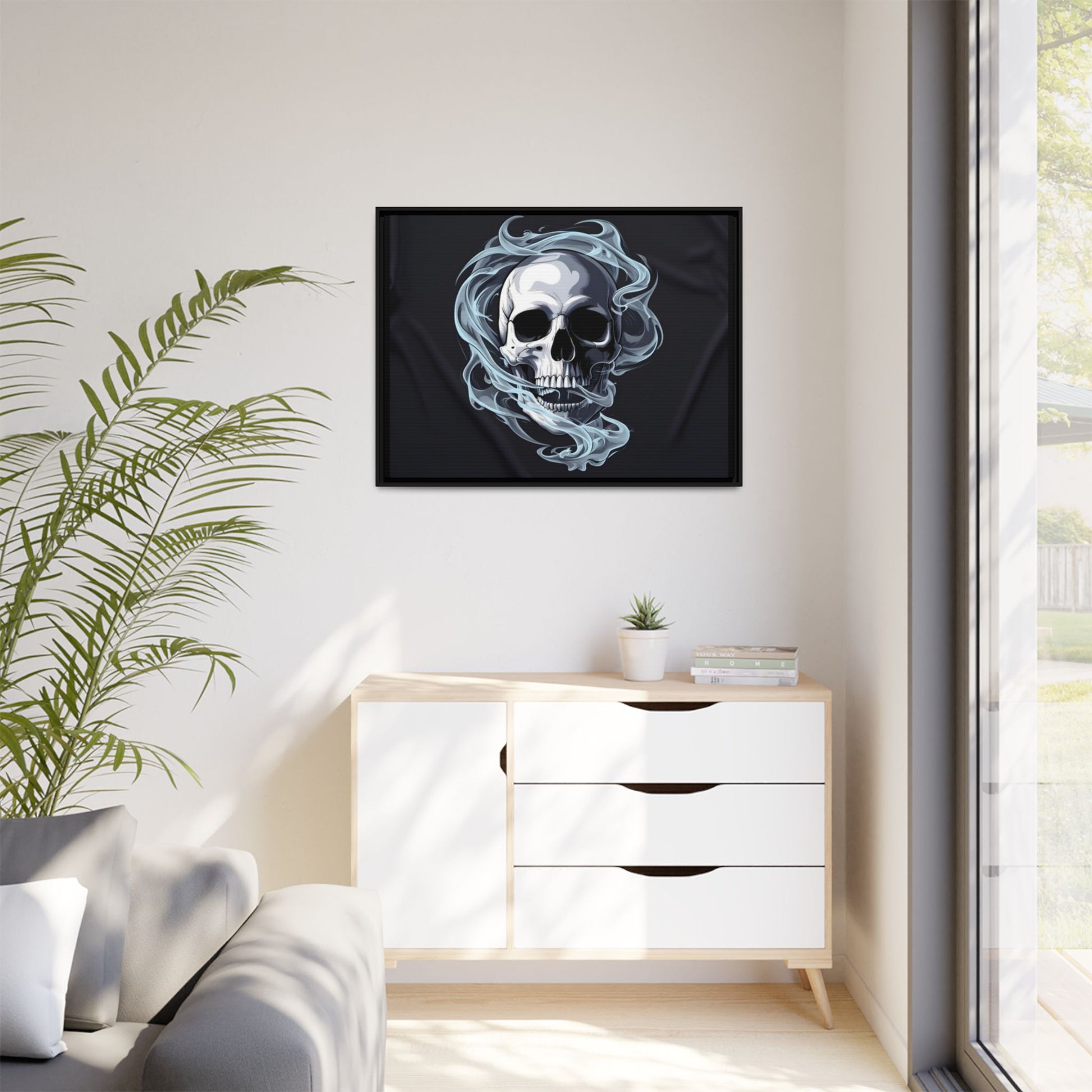 SKULL ART CORNER COLLECTION - 1 of 4 - Limited Edition-  Wall Art Printify