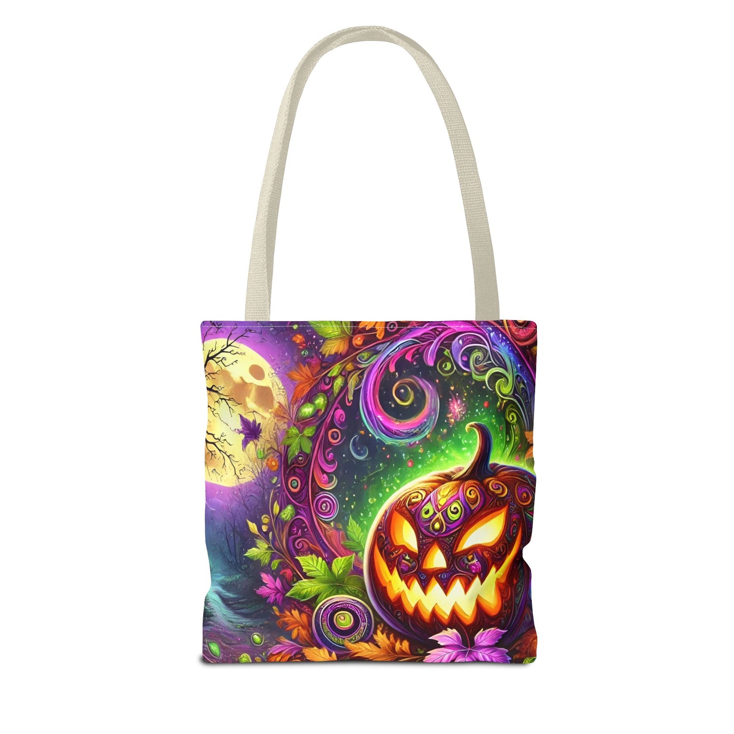 Scary Halloween 🎃  Tote Bag (AOP) Printify