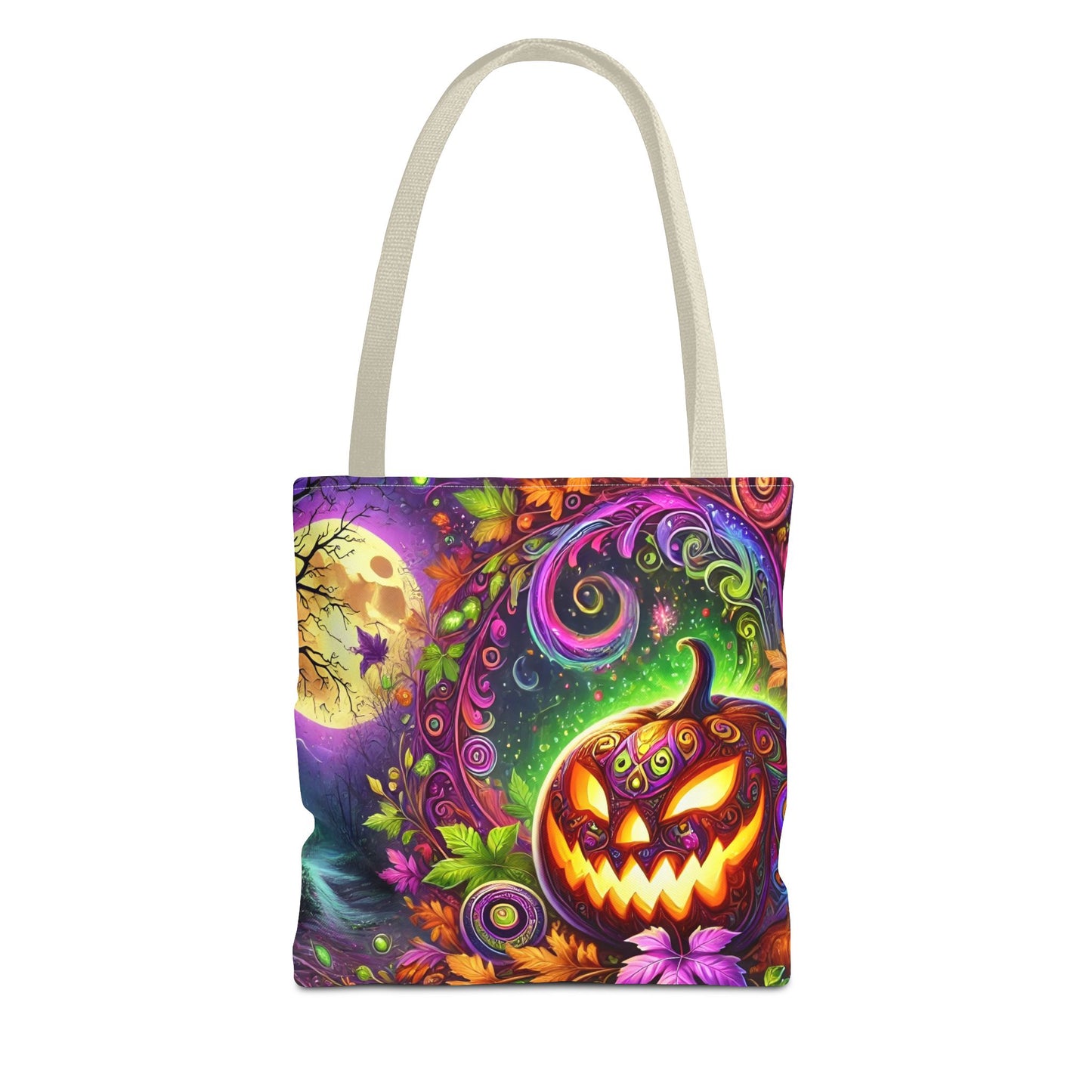 Scary Halloween 🎃  Tote Bag (AOP) Printify