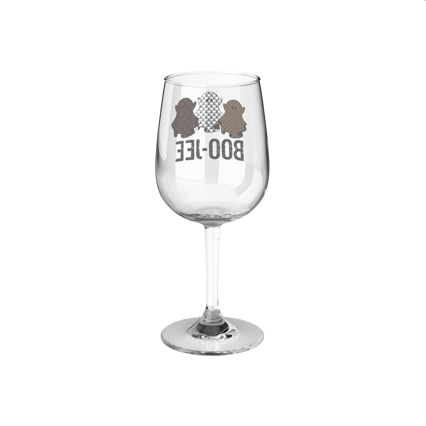 BOO-JEE -  Wine Glass, 12oz Printify