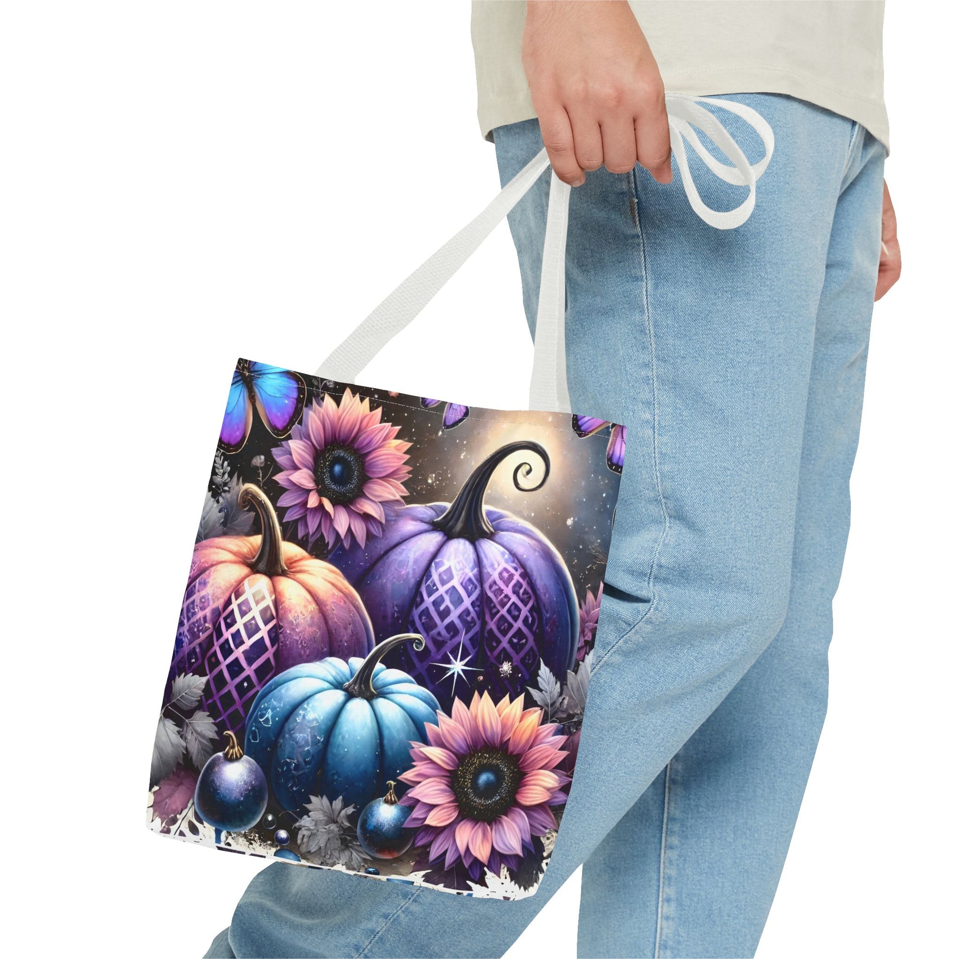 Pastel PumpkinsTote Bag (AOP) - Rock n Royalty Designs