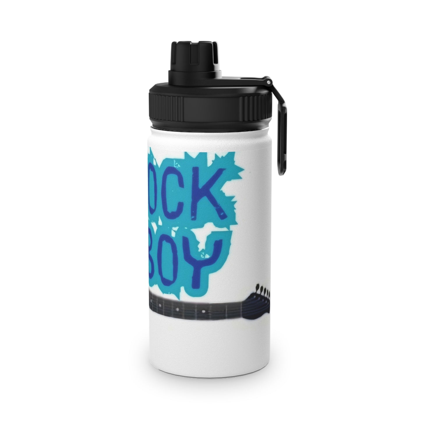 Blue Eocl Boy - Stainless Steel Water Bottle, Sports Lid - Rock n Royalty Designs