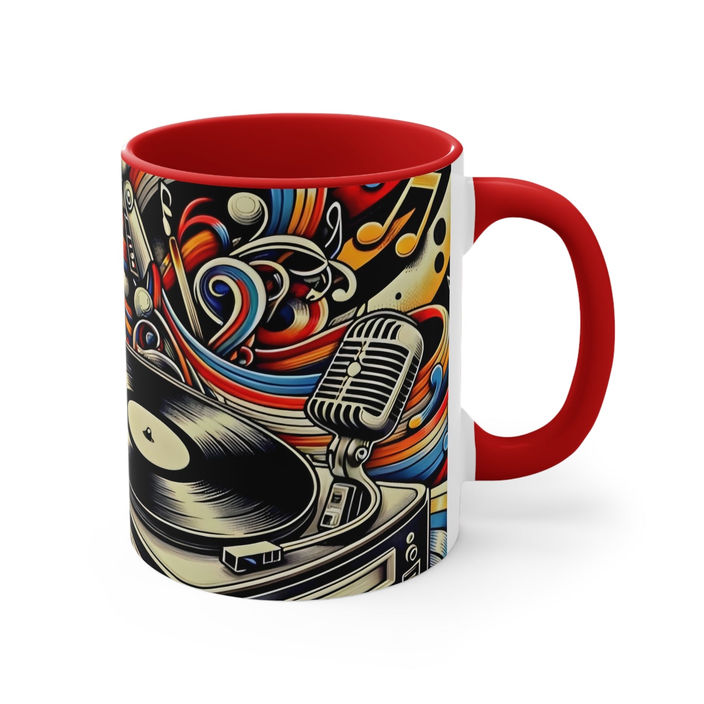 RECORD NOSTALGIC ACCENT MUG Printify