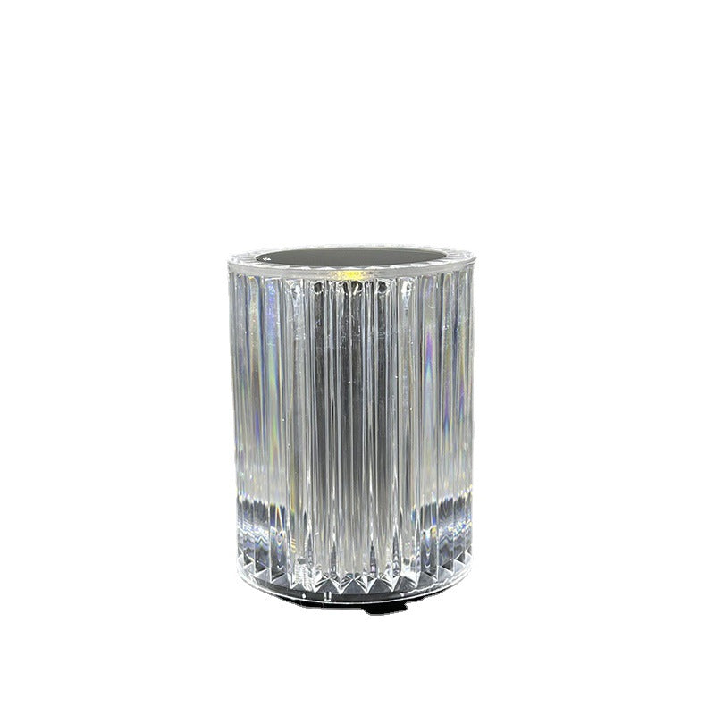 Crystal Lamp Table Lamp Atmosphere Creative Line Small Night Lamp Led Lights - Rock n Royalty Designs