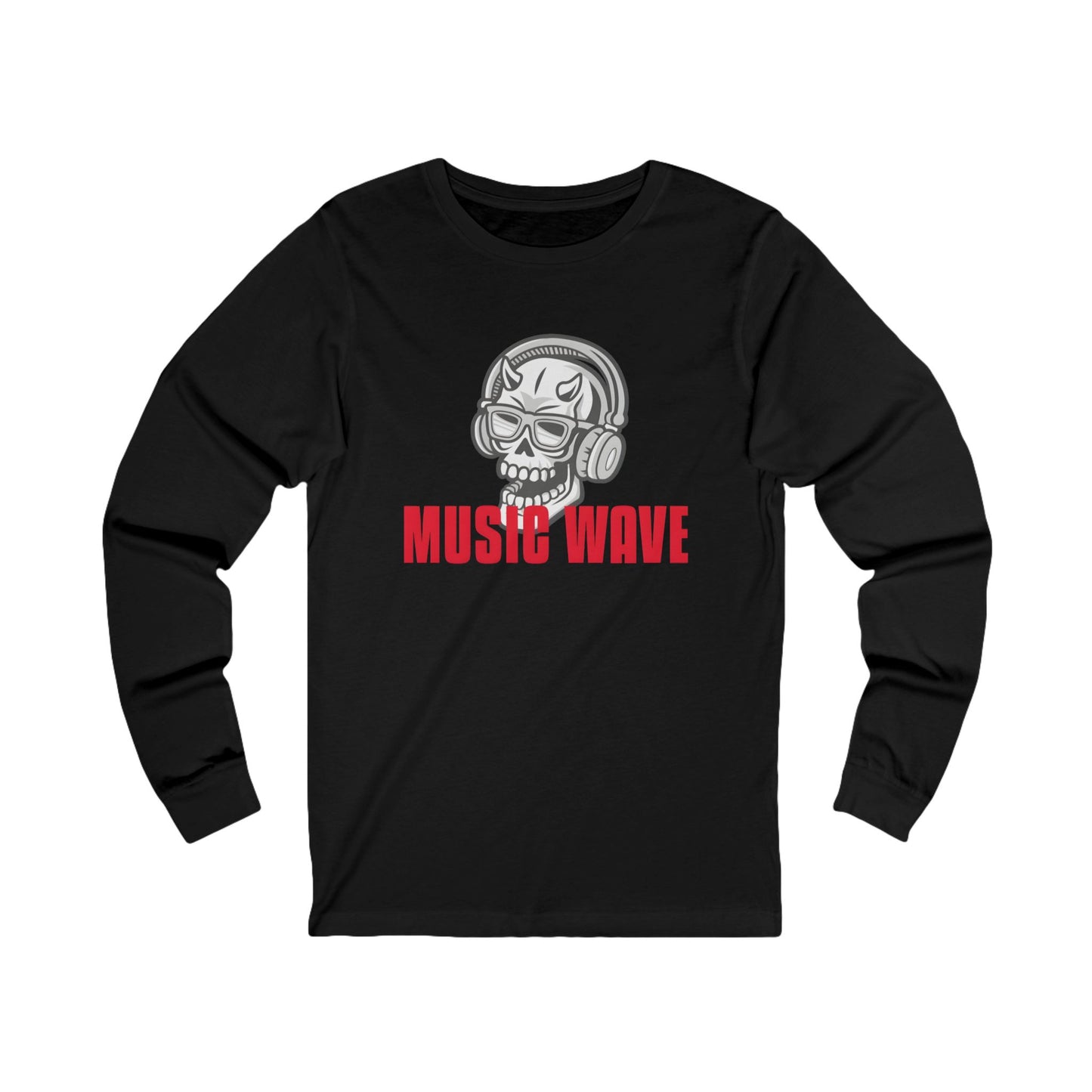 Music Wave - Long Sleeve Tee Printify