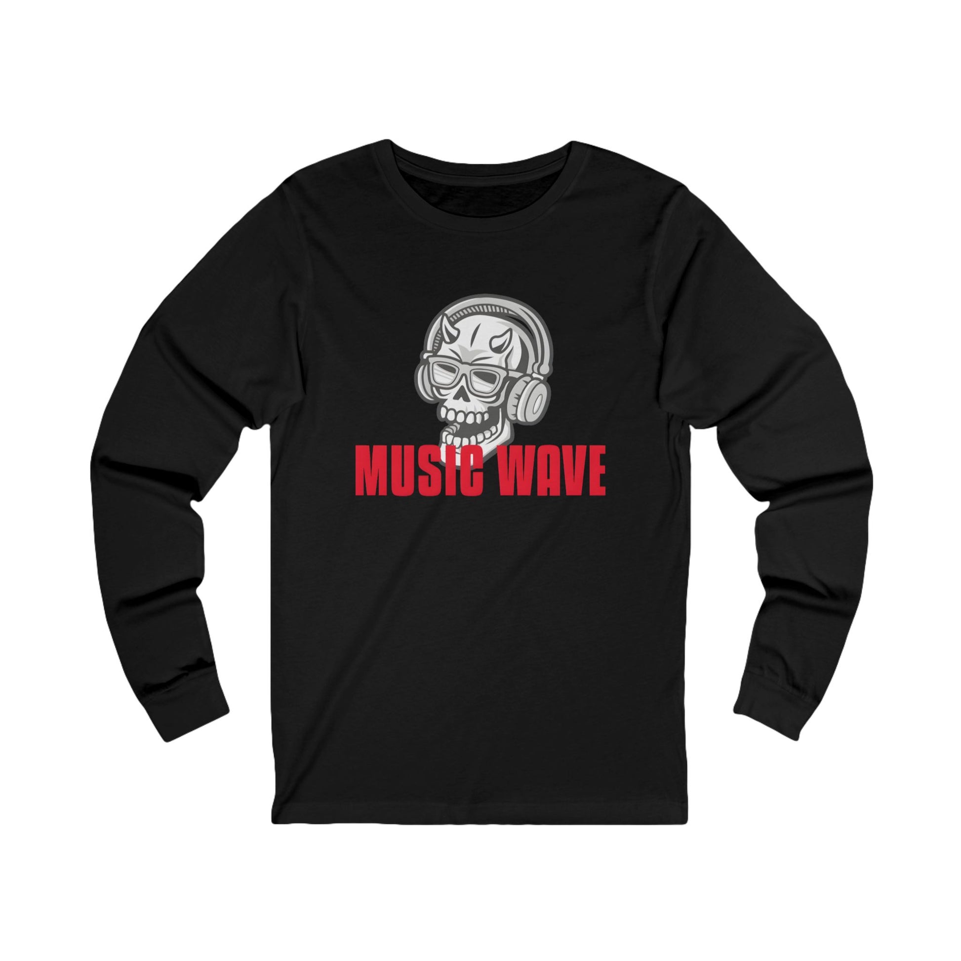 Music Wave - Long Sleeve Tee Printify