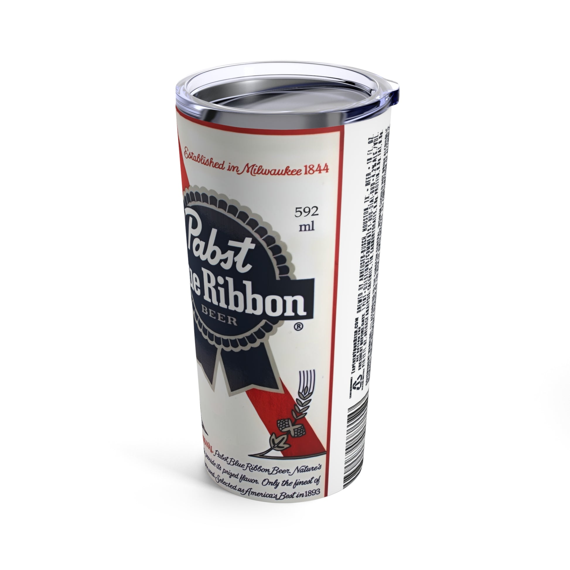 PABST INSPIRED TRAVEL Tumbler 20oz Printify