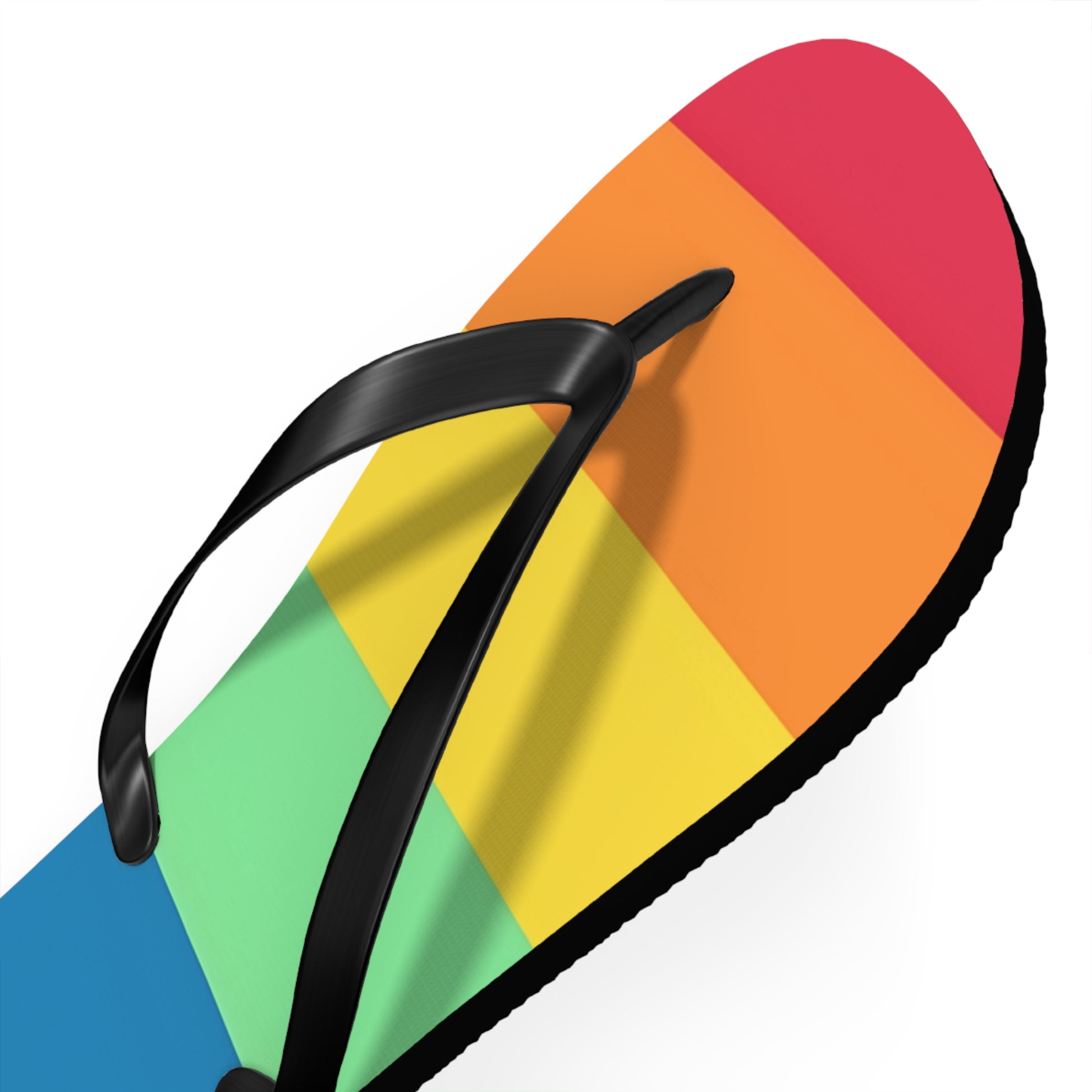 RAINBOW - Flip Flops - Rock n Royalty Designs