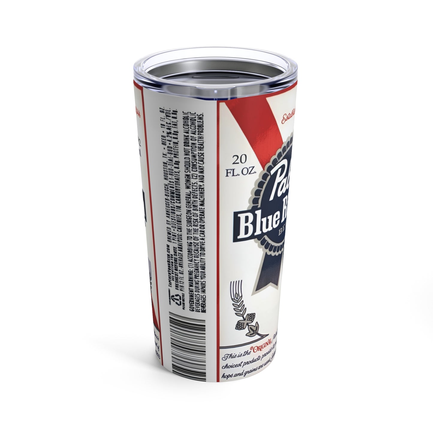 PABST INSPIRED TRAVEL Tumbler 20oz Printify