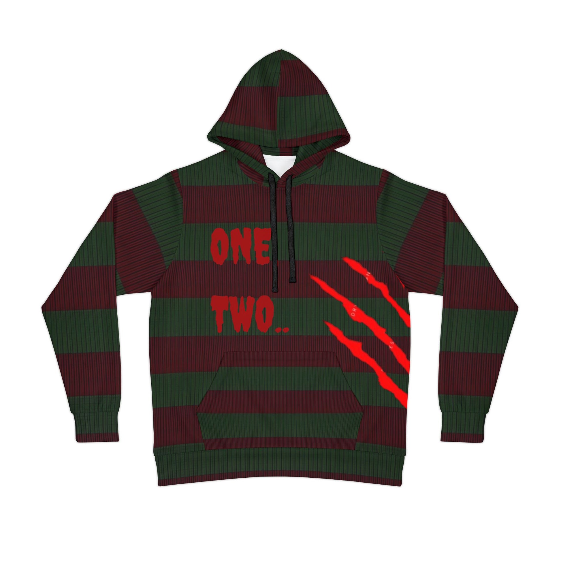 FREDDY KRUEGER Inspired Hoodie - Athletic Hoodie (AOP) Printify