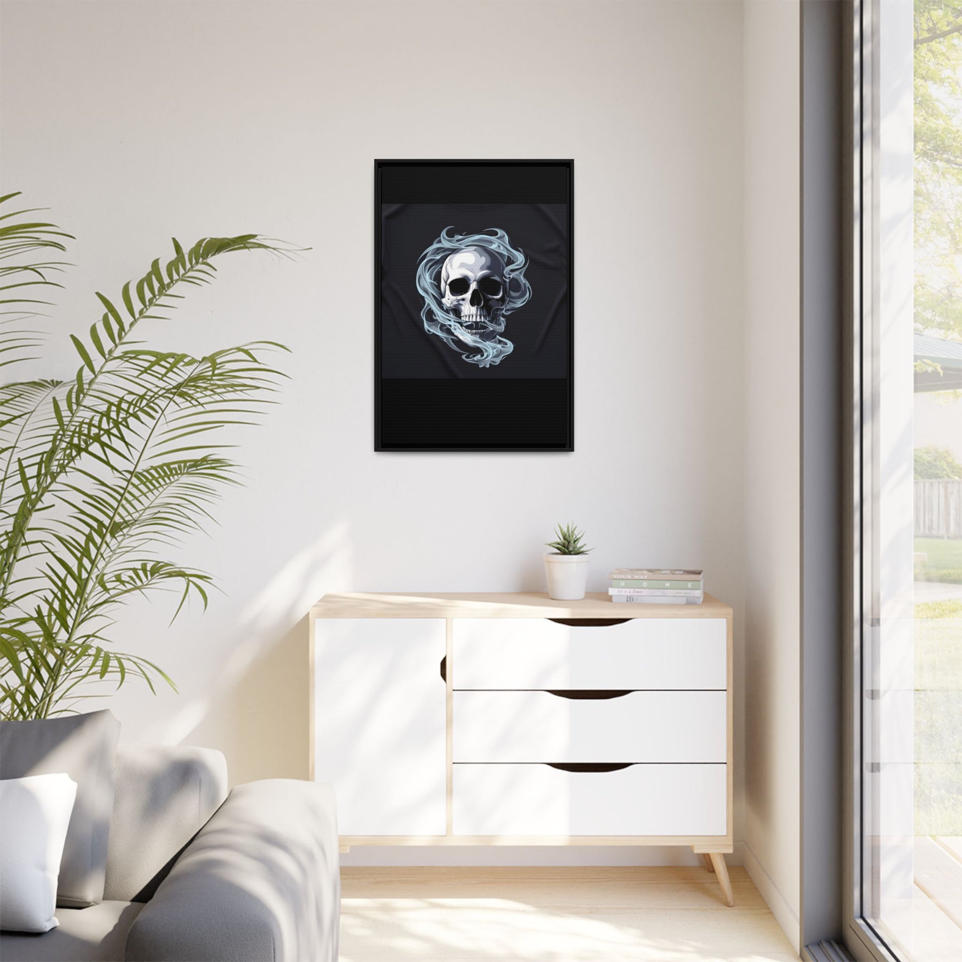 SKULL ART CORNER COLLECTION - 1 of 4 - Limited Edition-  Wall Art Printify