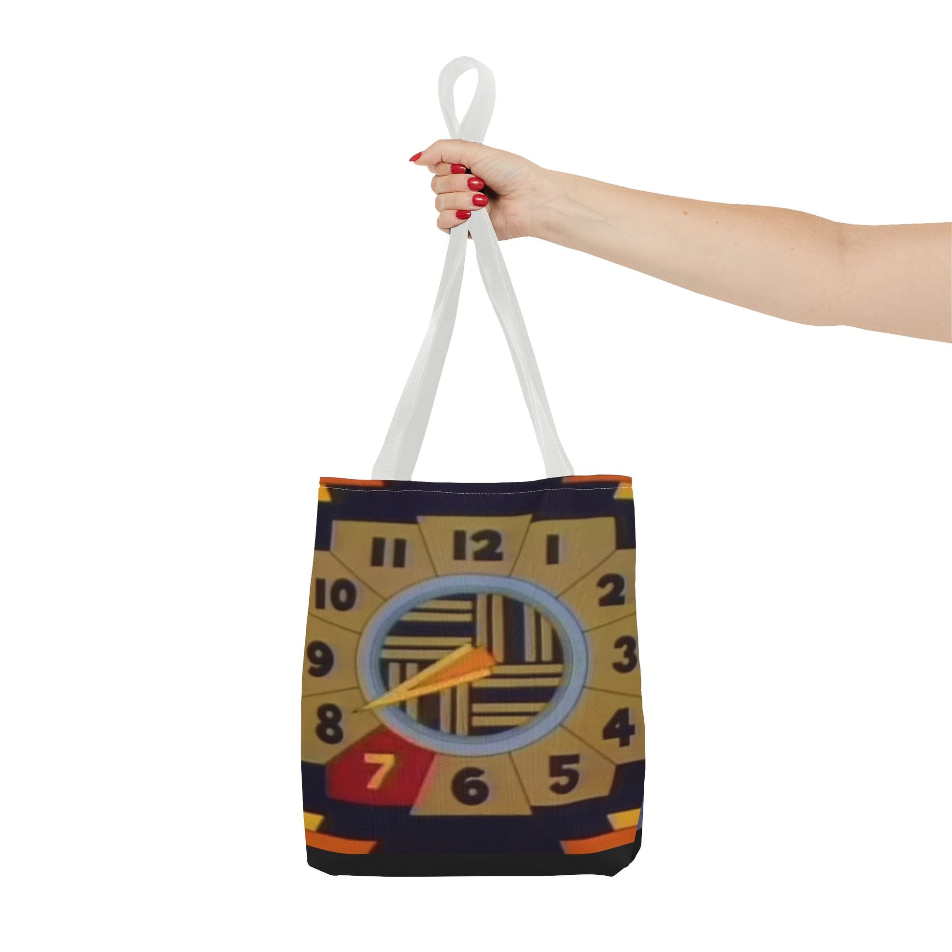 "Retro Pinball Counting Animation Tote Bag - Vintage Educational TV Classic (70s-80s)" Printify