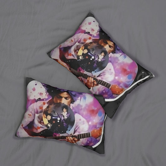 PRINCE Inspired Album Spun Polyester Lumbar Pillow Printify