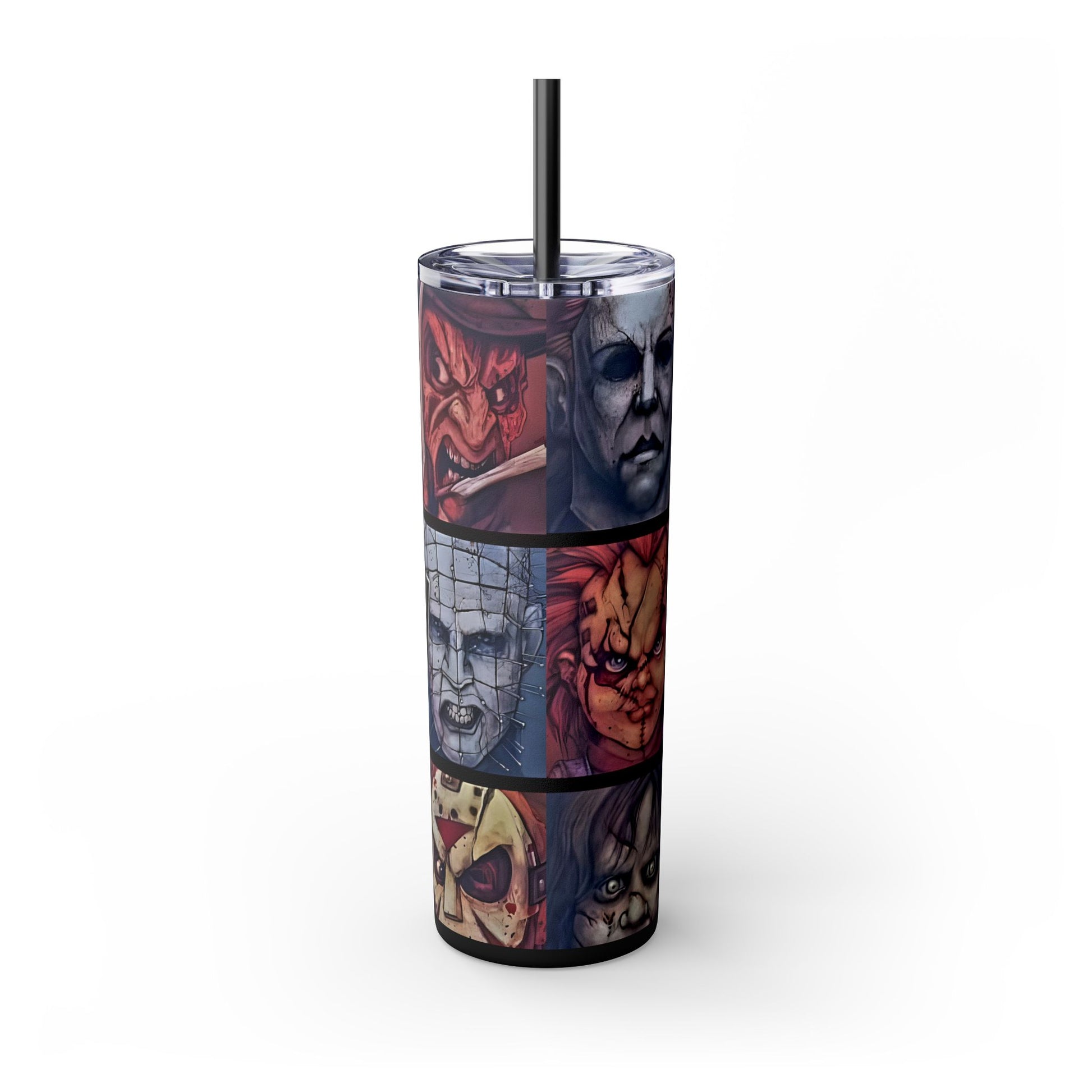 THE STABBY BUNCH - Skinny Tumbler with Straw, 20oz - Rock n Royalty Designs