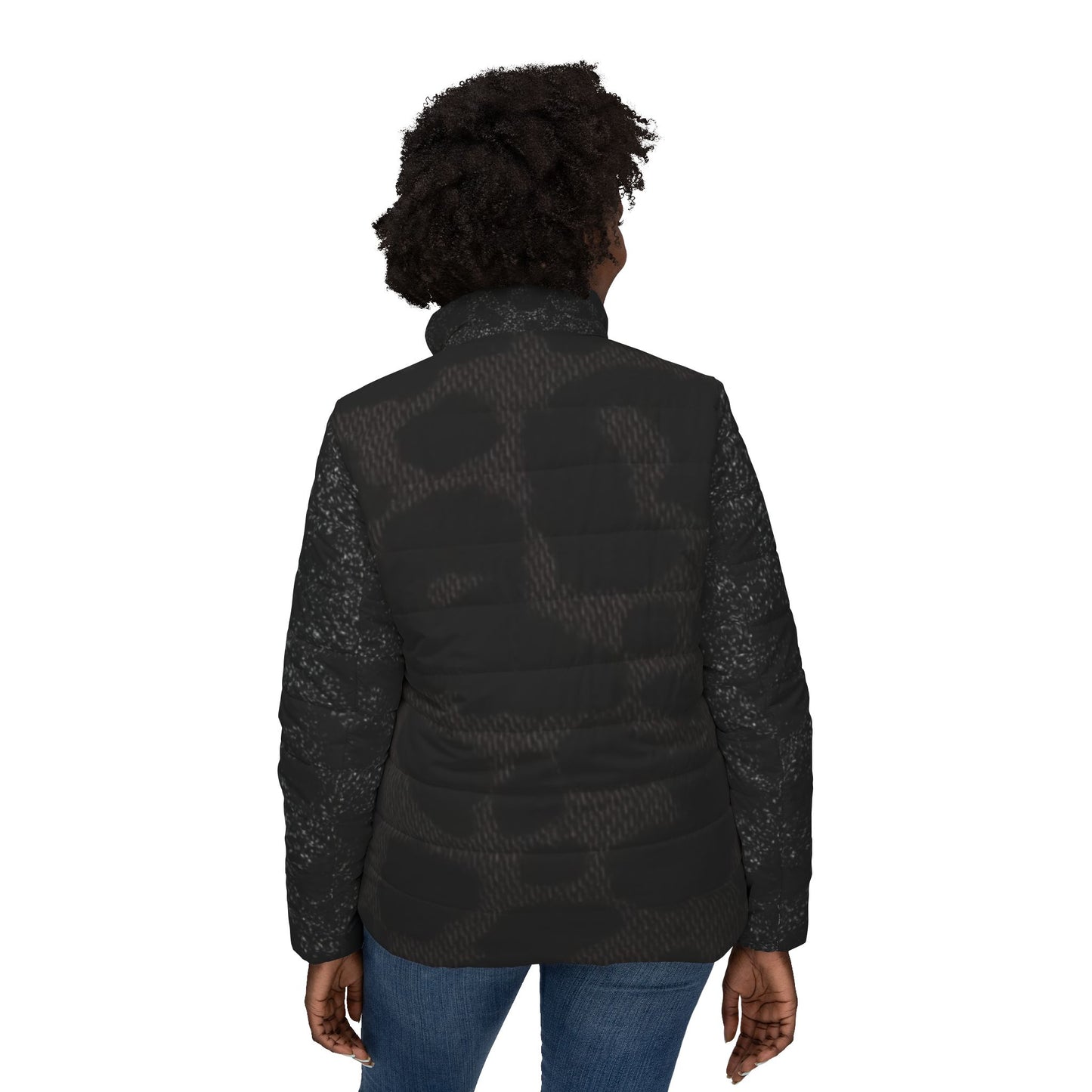 Animal Print- Women’s Puffer Jacket (AOP) - Rock n Royalty Designs