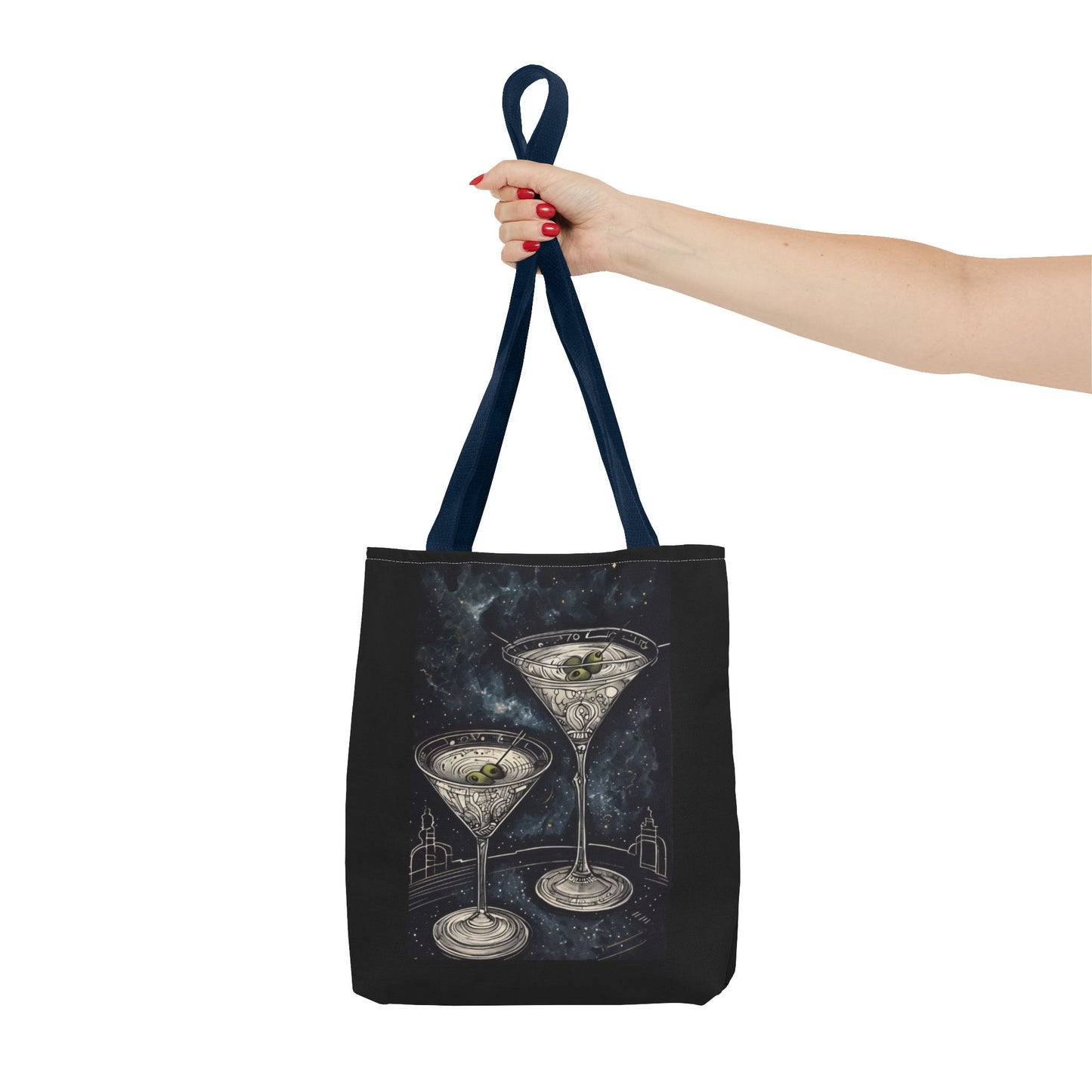 SHAKIN NOT STIRRED Tote Bag (AOP) Printify