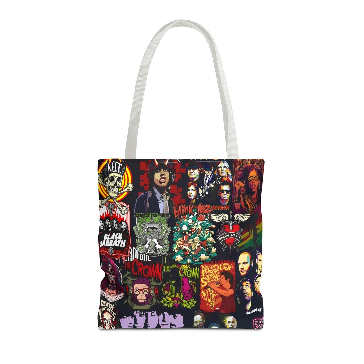 Rocker Band - Tote Bag (AOP) - Rock n Royalty Designs