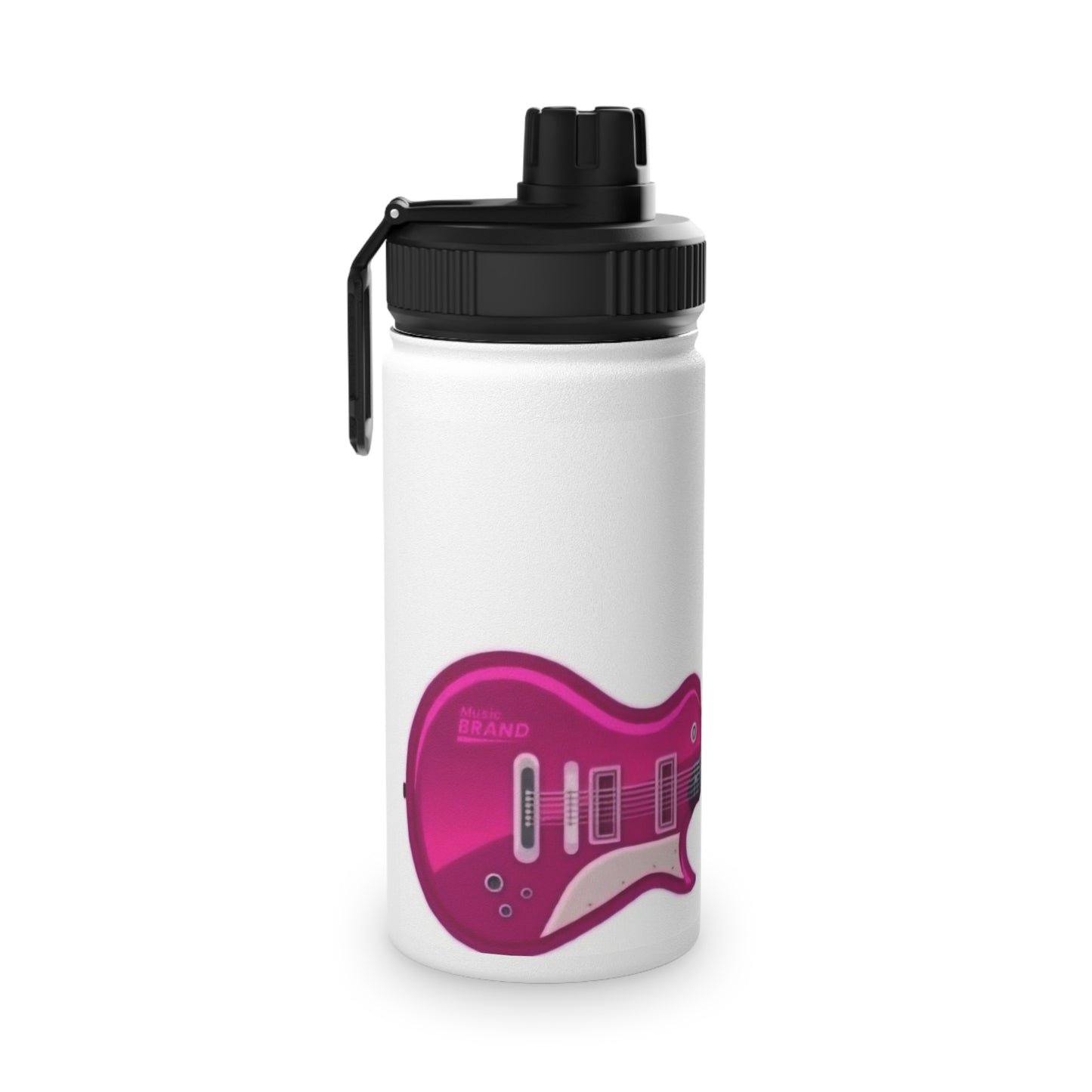 ROCK GIRL Stainless Steel Water Bottle, Sports Lid - Rock n Royalty Designs