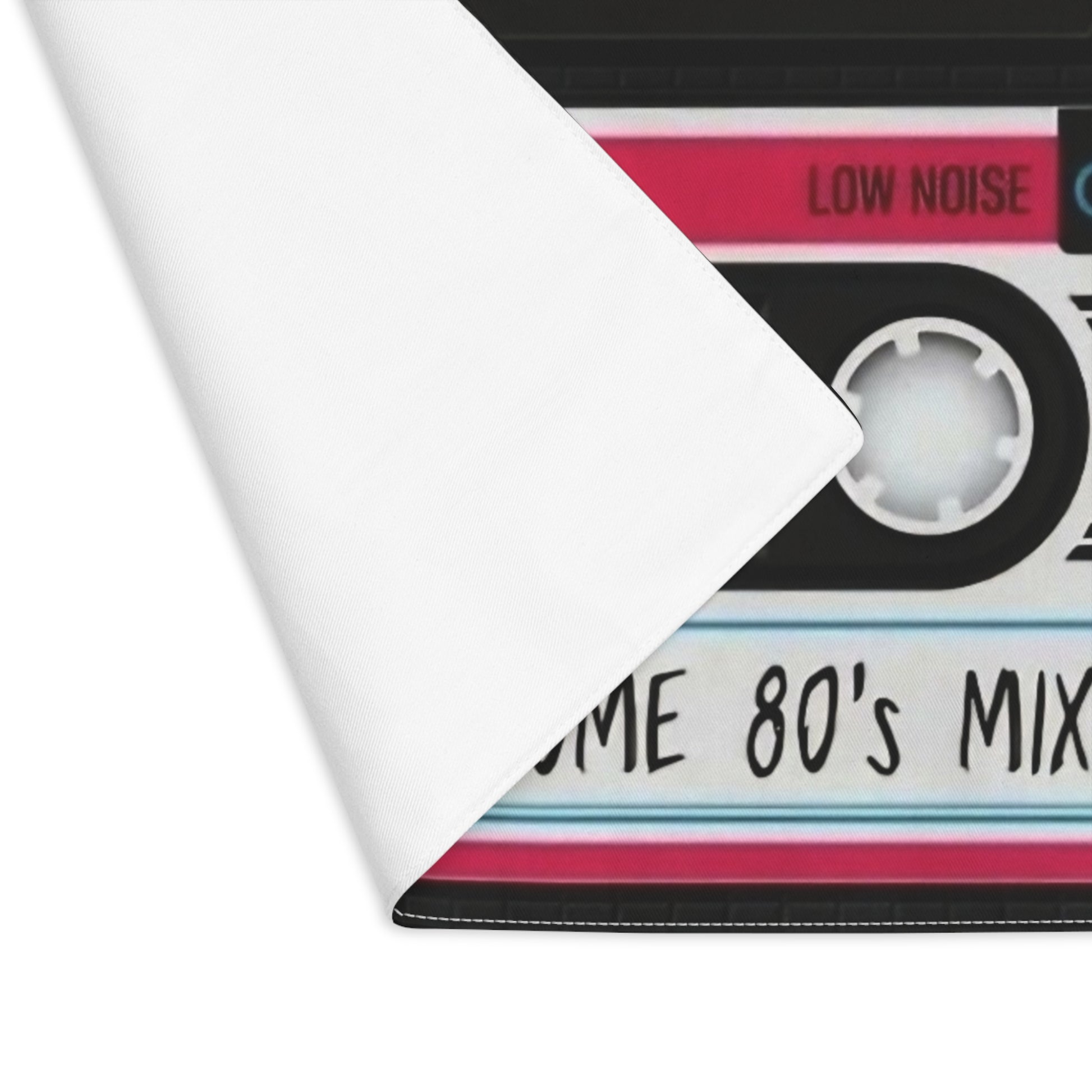 CASSETTE TAPE 2- Awesone 80s Mix - Placemat, 1pc - Rock n Royalty Designs