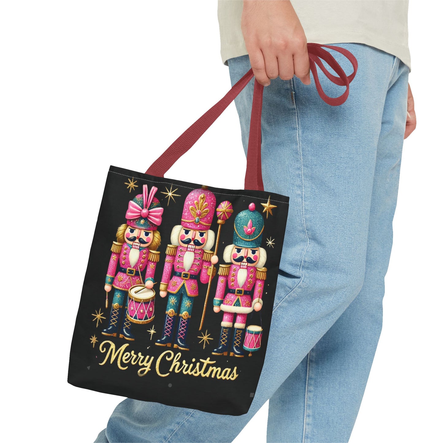 Tote Bag - The Three Nutcrackers Pink Fancy Printify