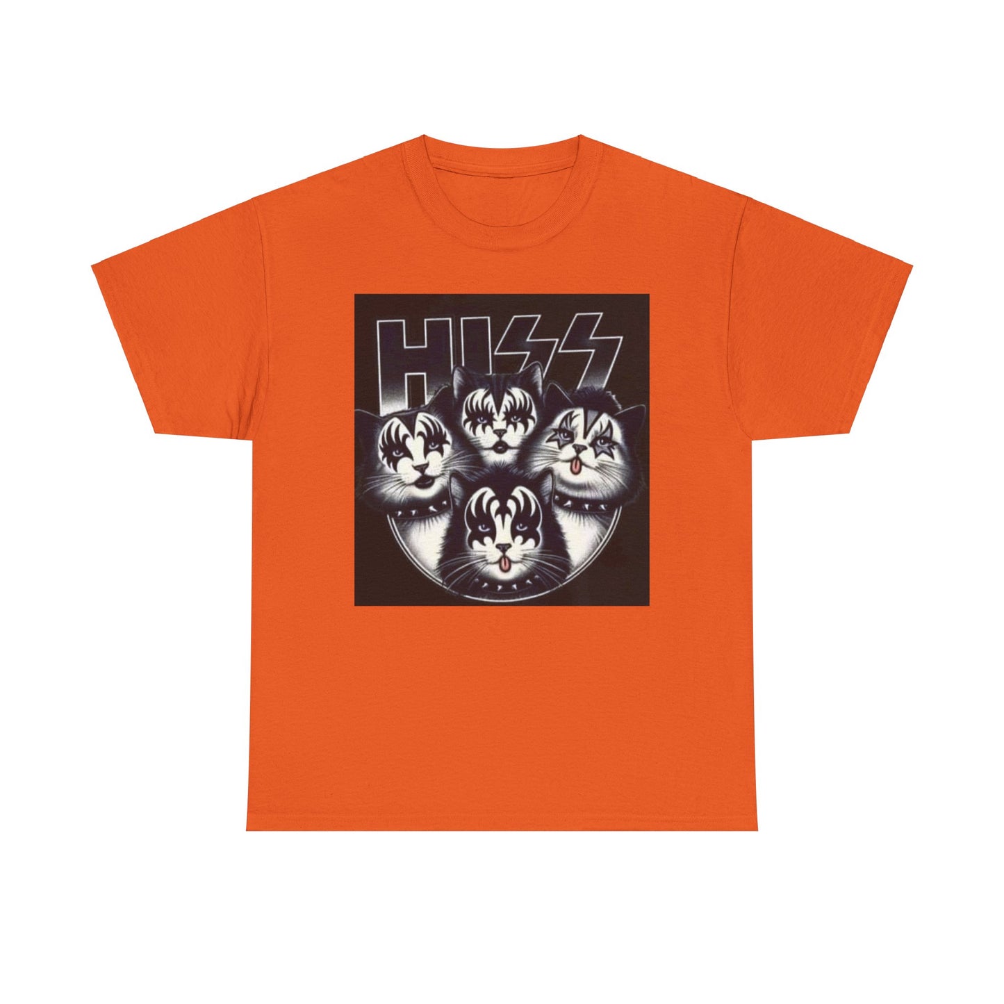 HISS C - Unisex Heavy Cotton Tee - Rock n Royalty Designs