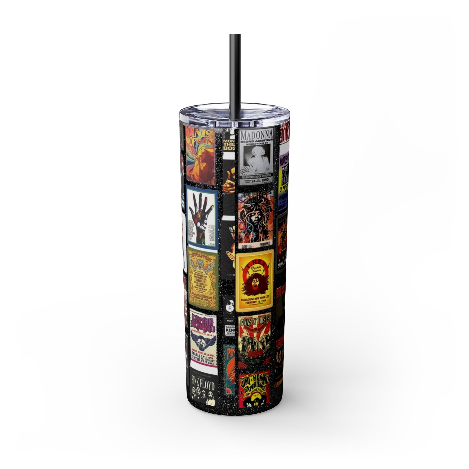 Copy of Skinny Tumbler with Straw, 20oz - Rock n Royalty Designs