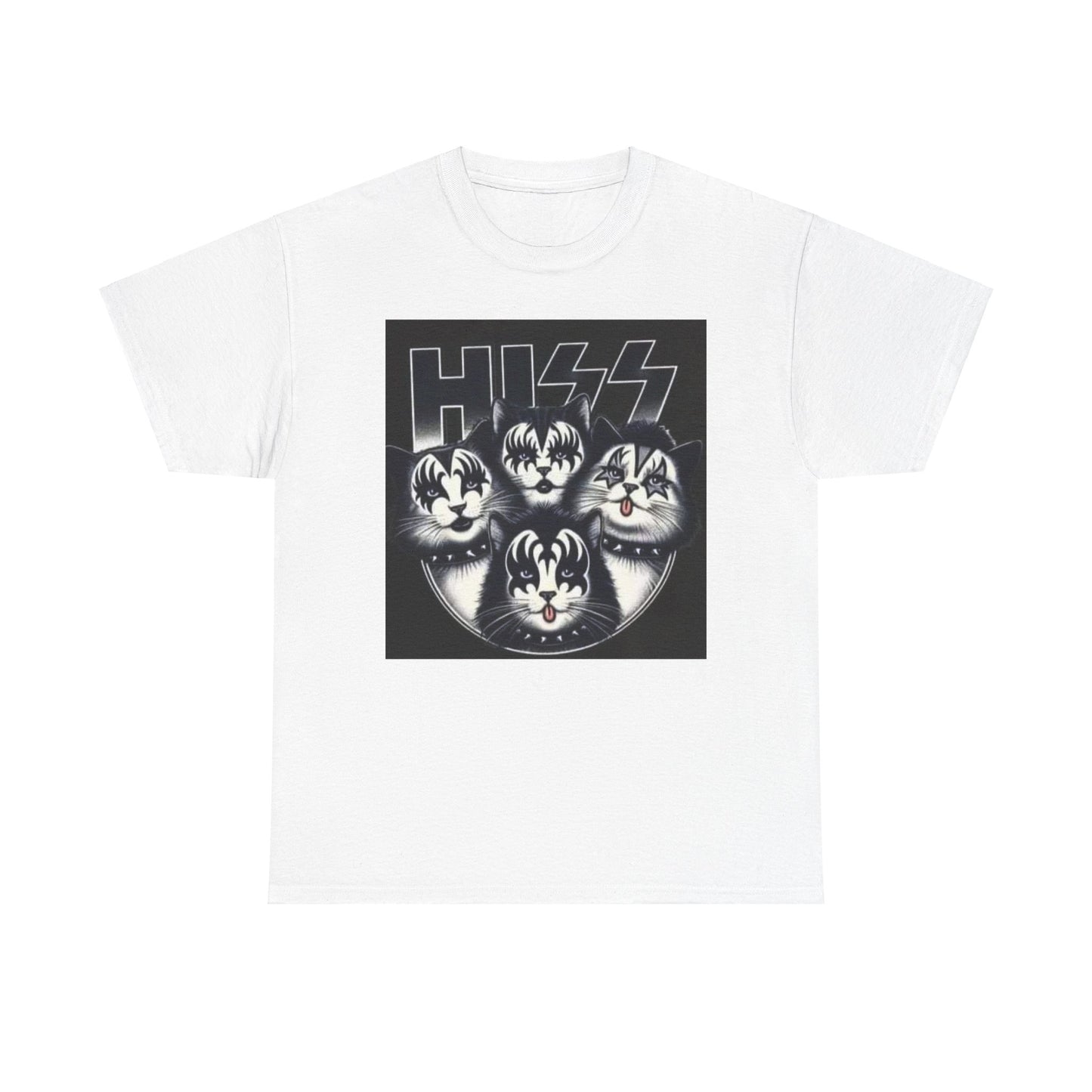 HISS C - Unisex Heavy Cotton Tee - Rock n Royalty Designs