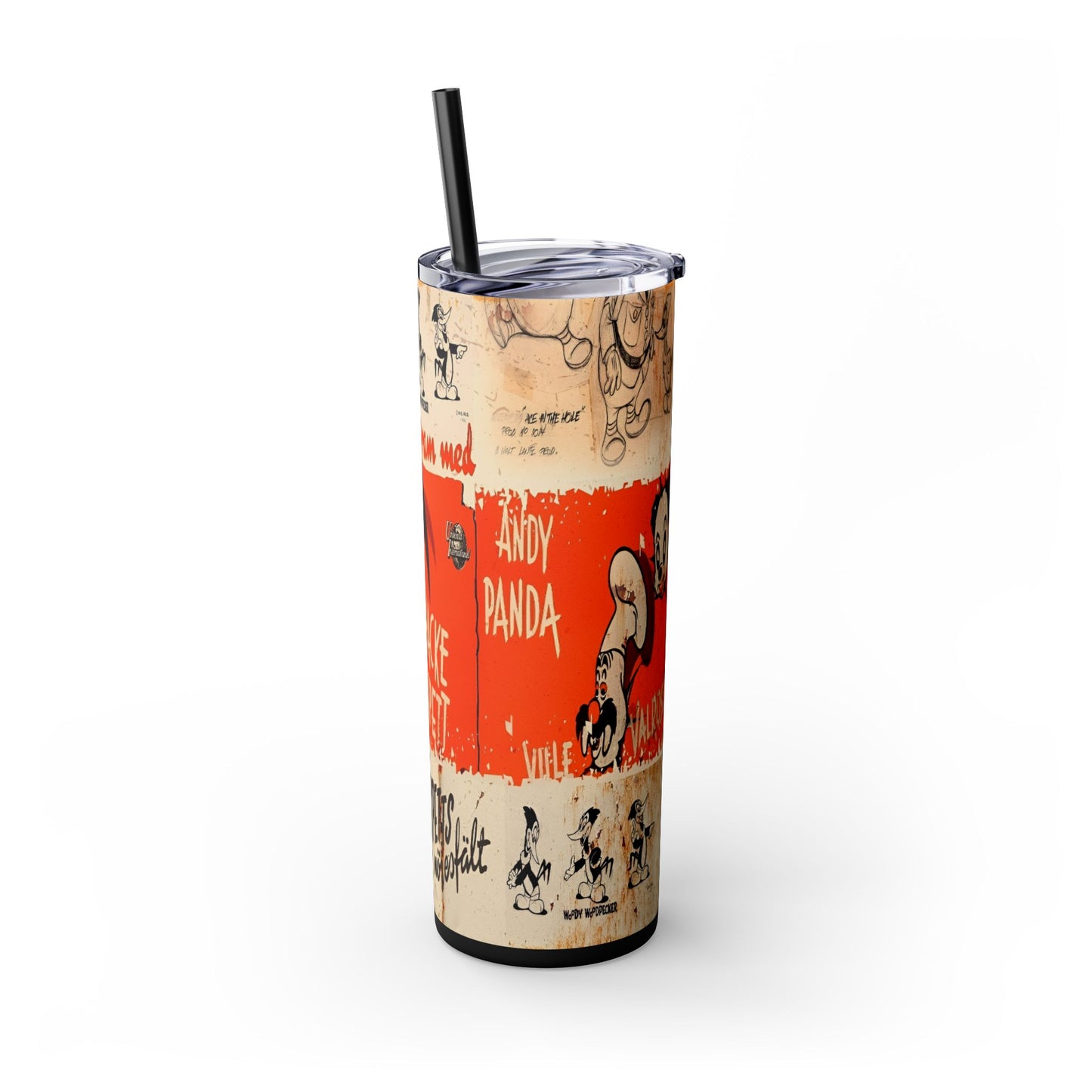 Tumbler Cup - Woody the Woodpecker Cartoon Design