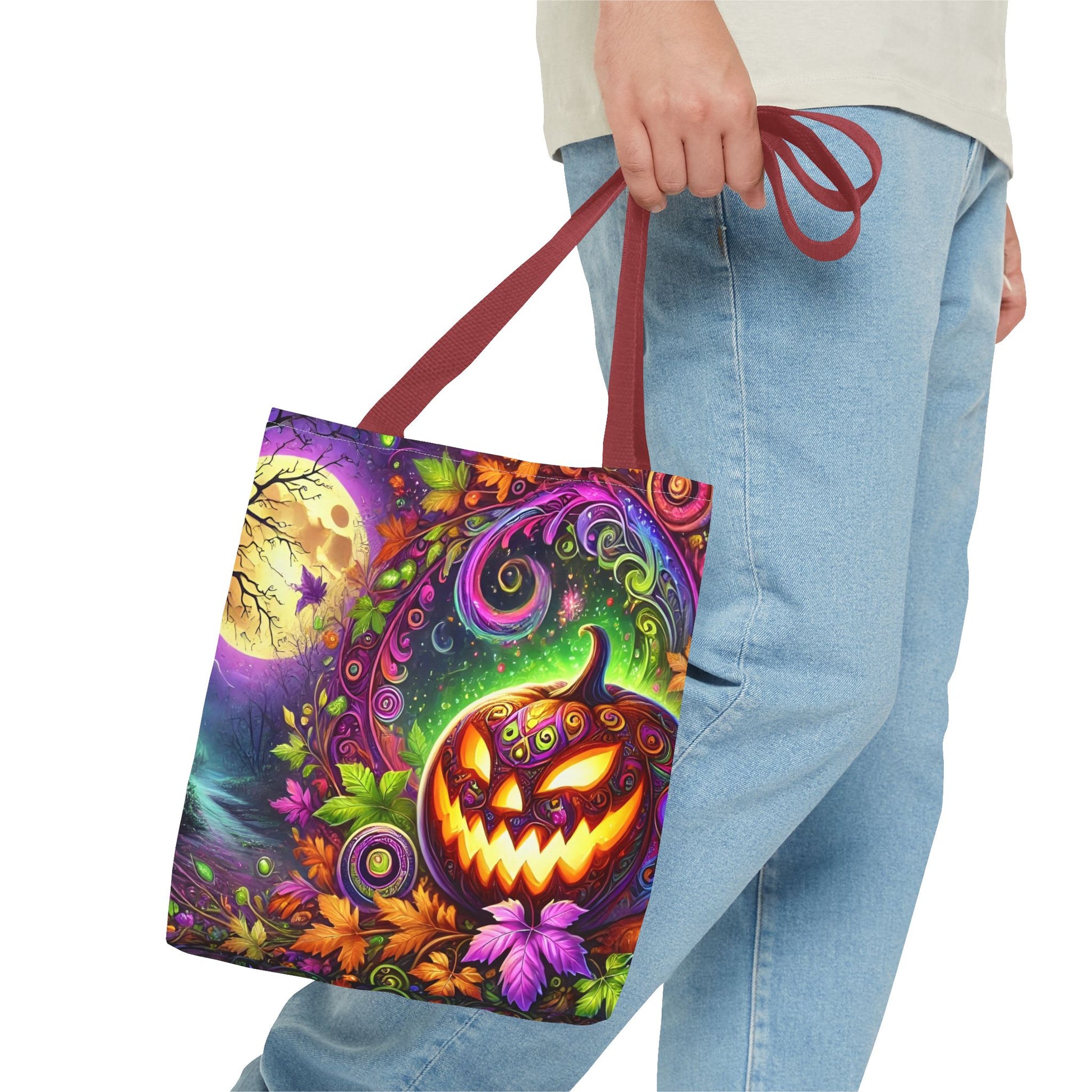 Scary Halloween 🎃  Tote Bag (AOP) Printify