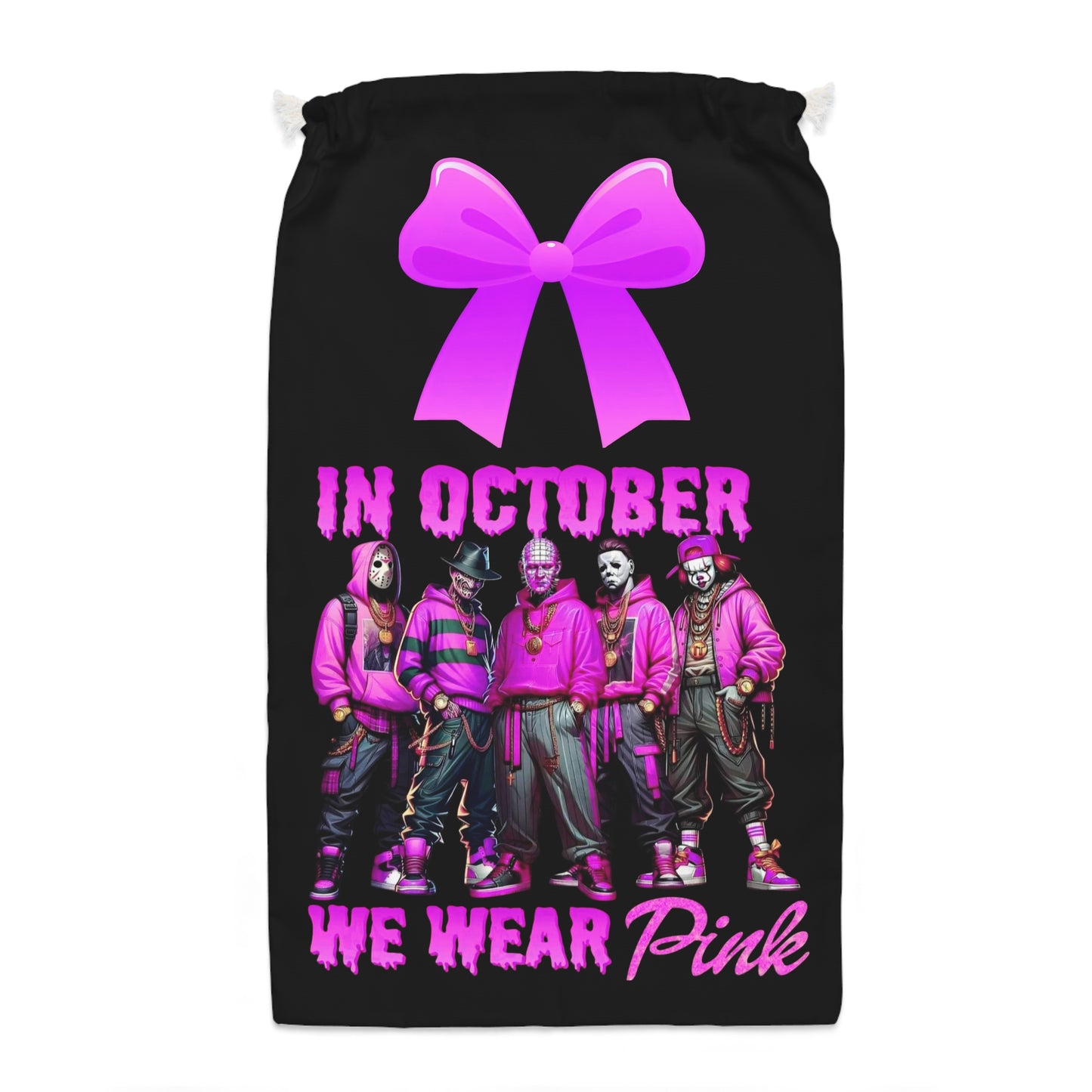 SACK - In October we wear pink Printify