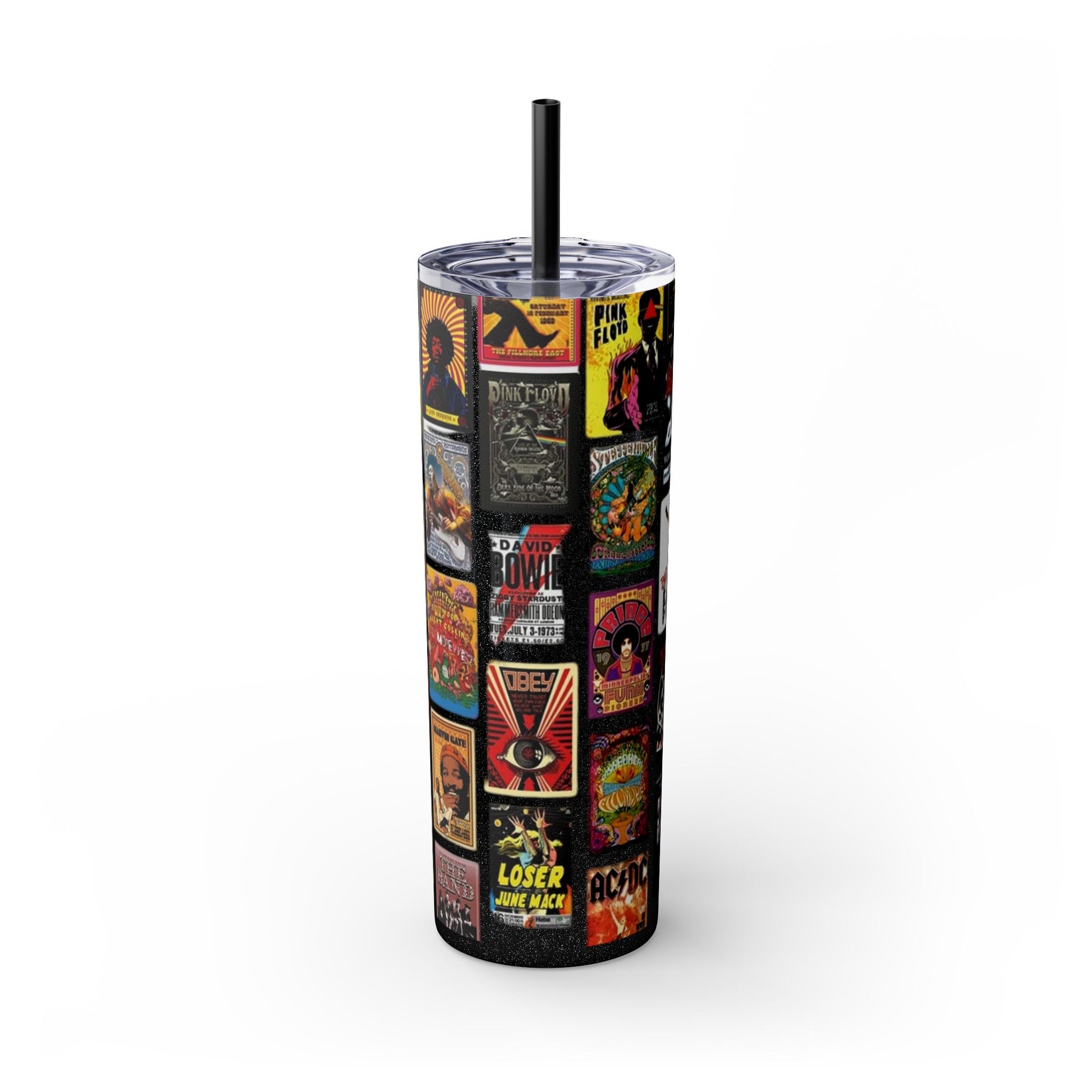 Copy of Skinny Tumbler with Straw, 20oz - Rock n Royalty Designs