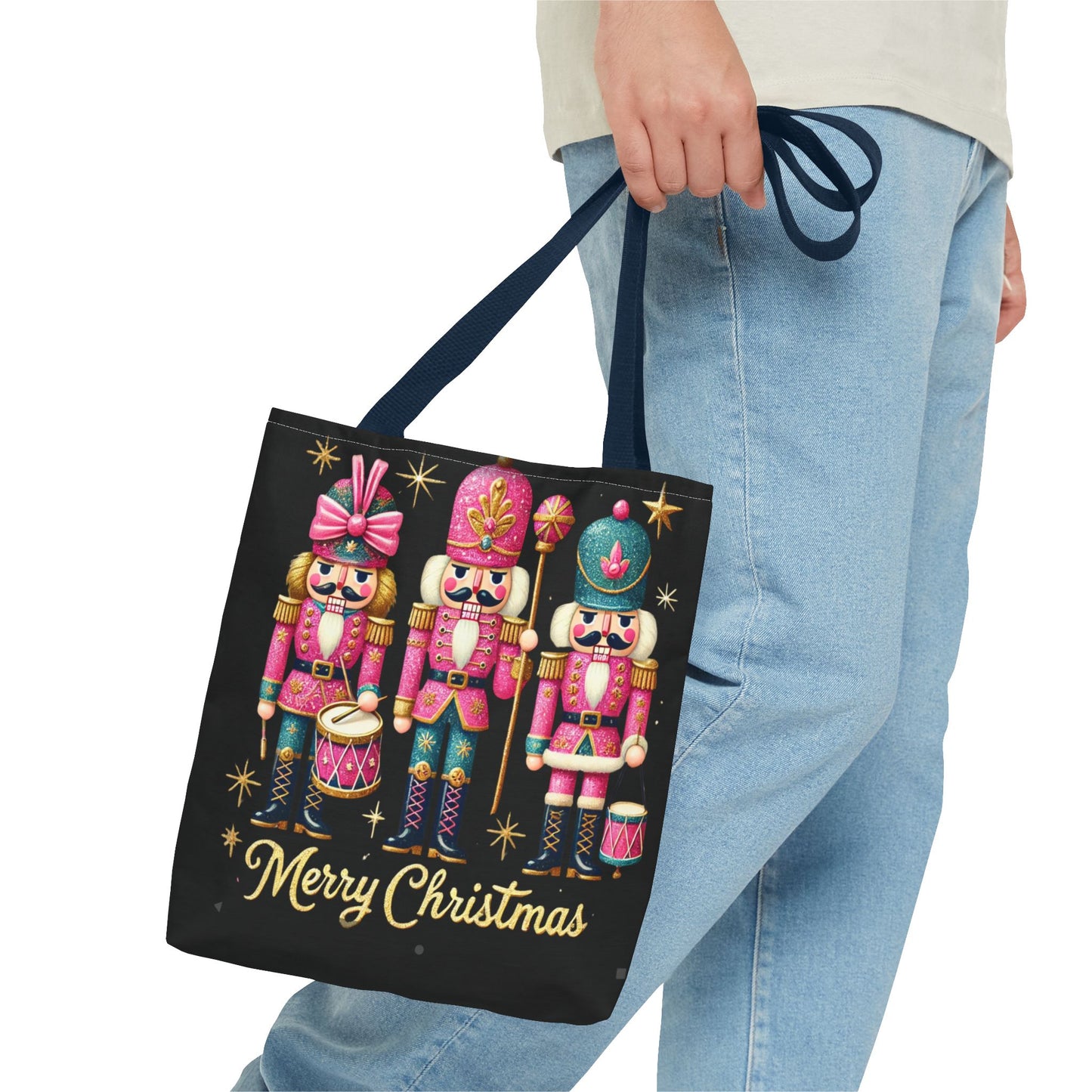 Tote Bag - The Three Nutcrackers Pink Fancy Printify