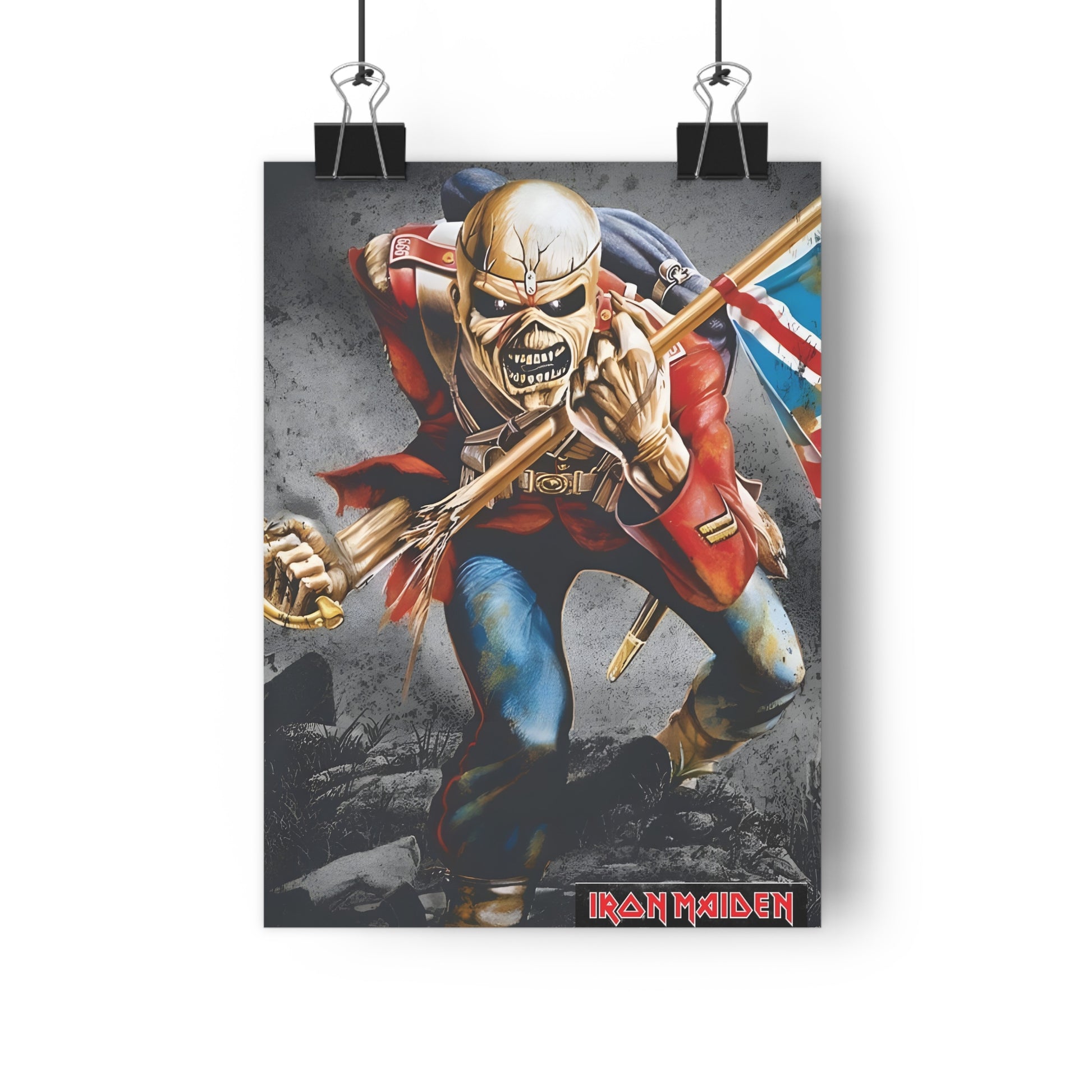 IRON MAIDEN- Giclée Art Print - Rock n Royalty Designs