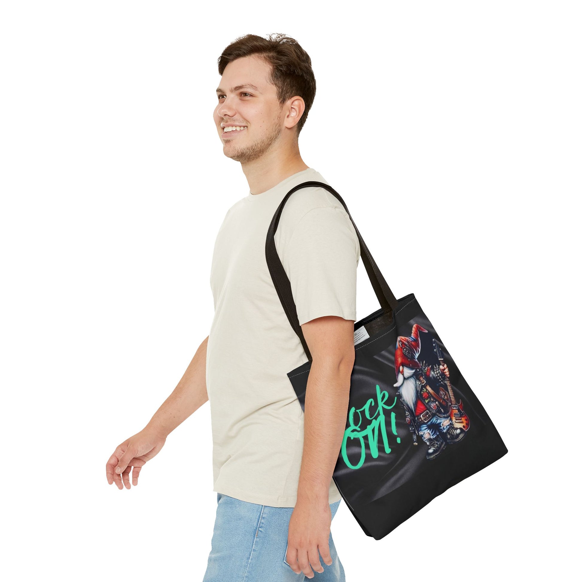 ROCK Gnome Tote Bag Printify