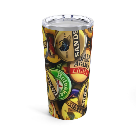 Beer Caps Travel Mug Printify