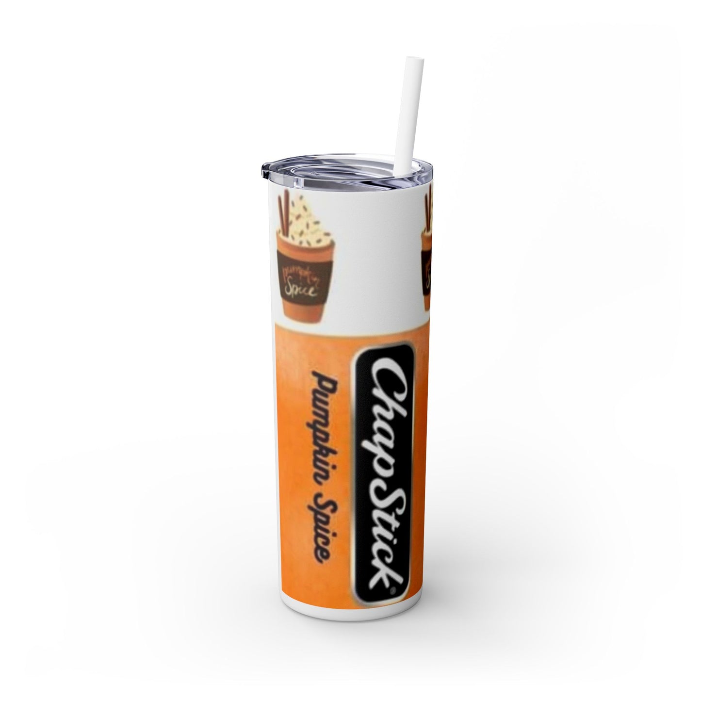 Skinny Tumbler with Straw, 20oz Printify