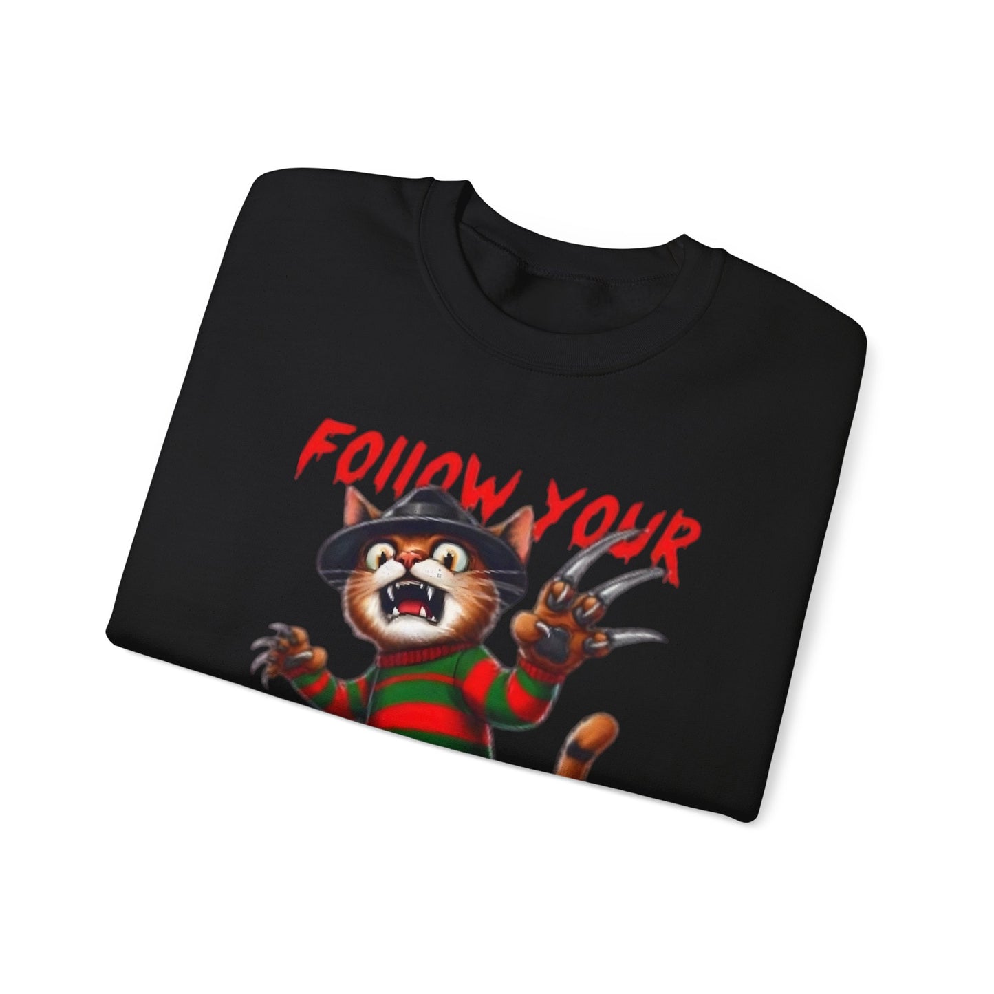 Freddy Inspired Sweatshirt - Follow your Dreams Printify