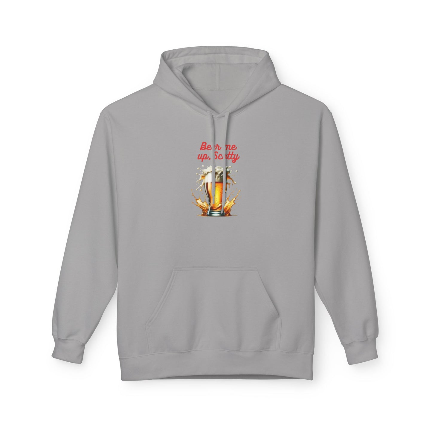 BEER ME UP, SCOTTY, Fleece Hoodie Printify