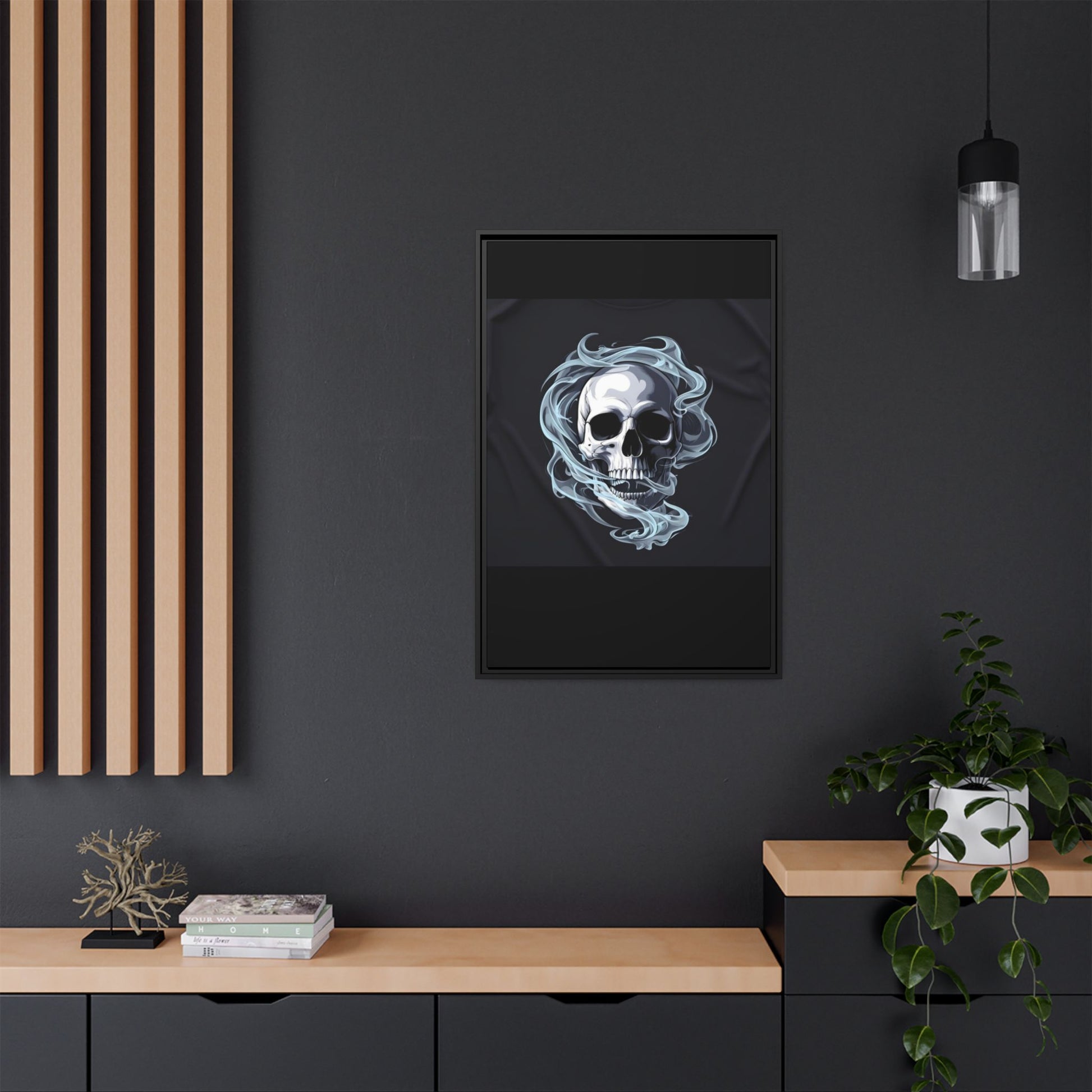 SKULL ART CORNER COLLECTION - 1 of 4 - Limited Edition-  Wall Art Printify