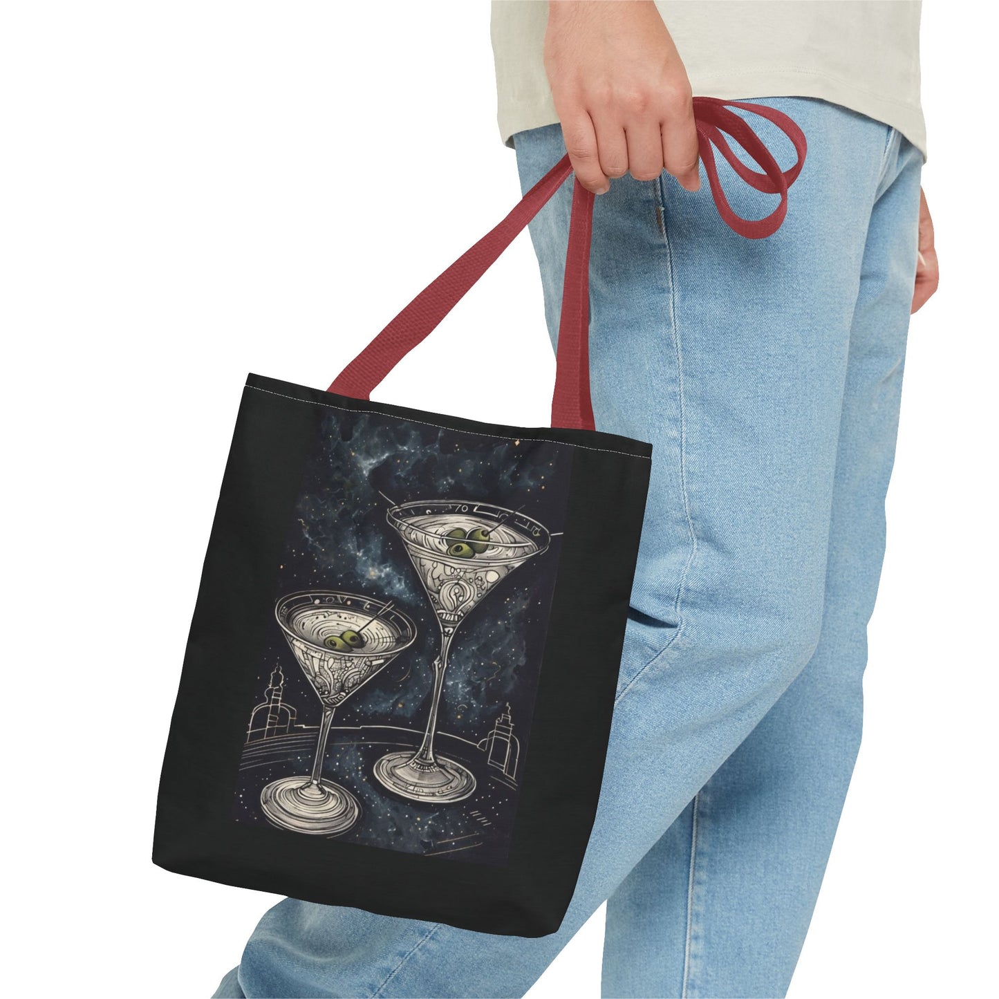 SHAKIN NOT STIRRED Tote Bag (AOP) Printify