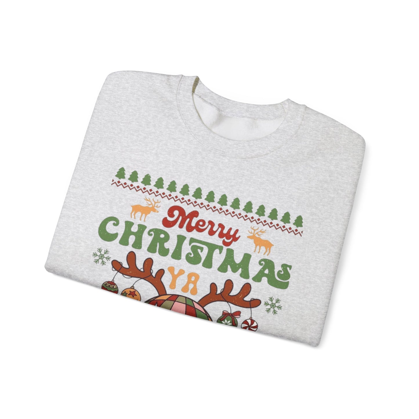 ITS CHRISTMAS YOU FILTHY ANIMAL - Unisex Heavy Blend™ Crewneck Sweatshirt Printify