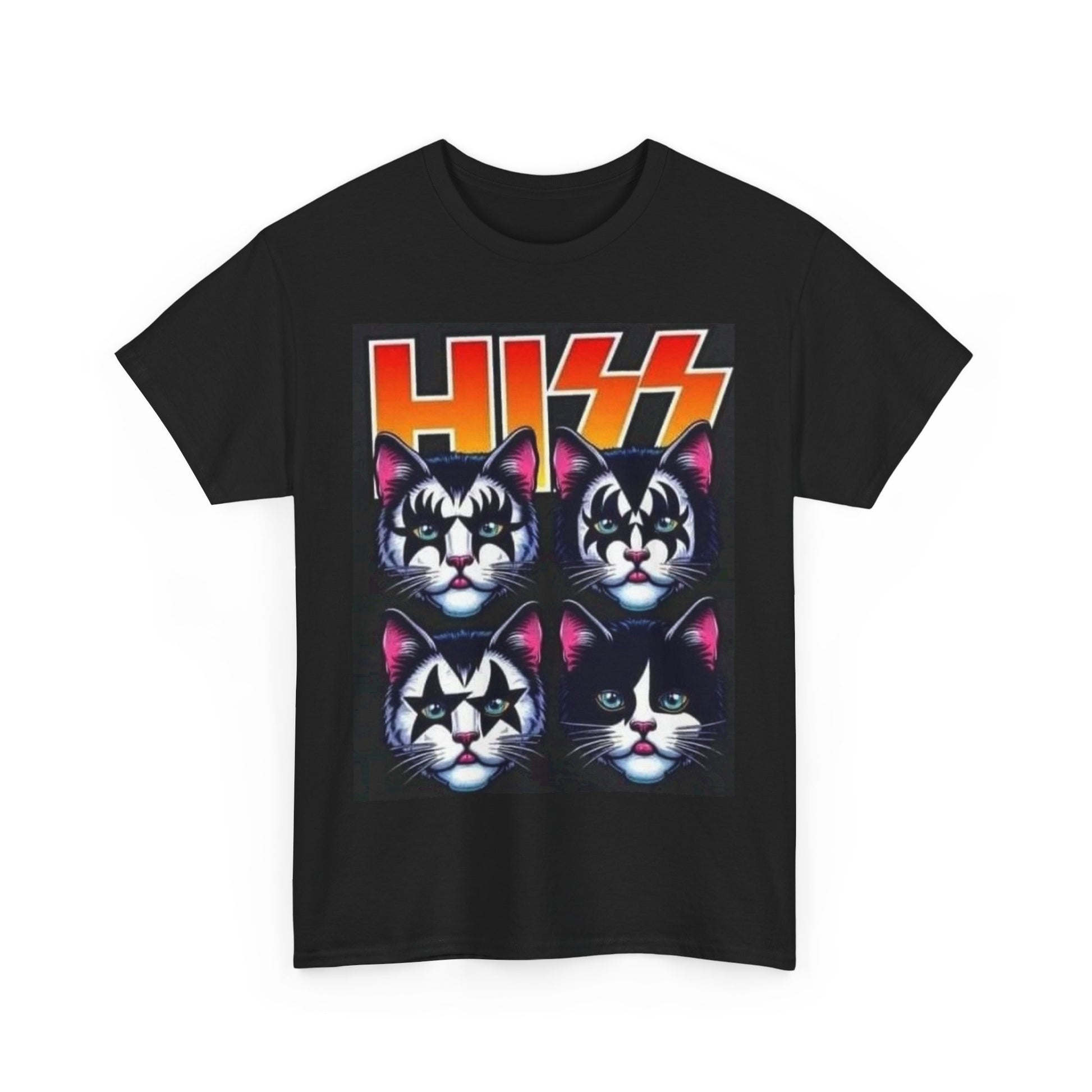 HISS A Unisex Heavy Cotton Tee - Rock n Royalty Designs