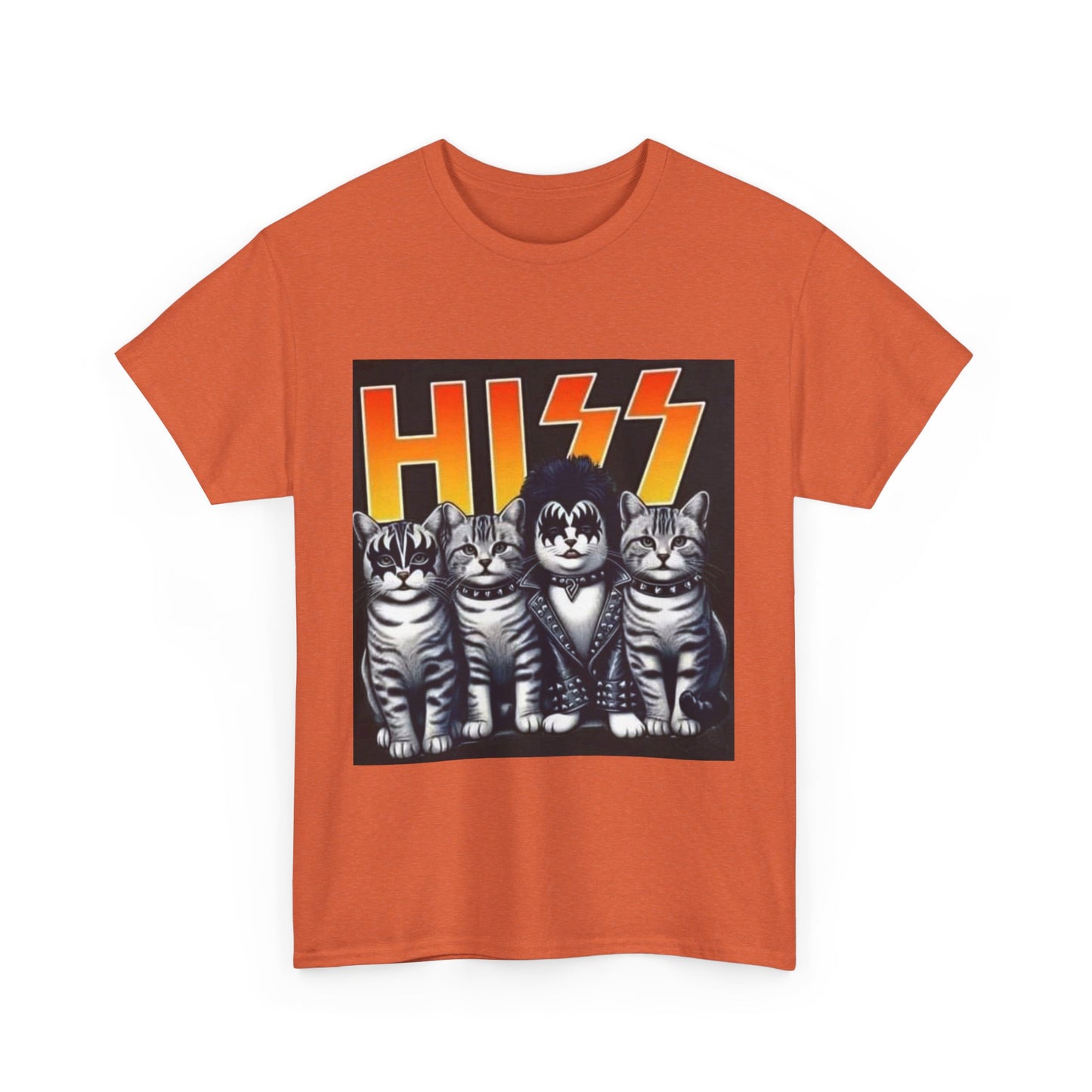 HISS B - Unisex Heavy Cotton Tee - Rock n Royalty Designs