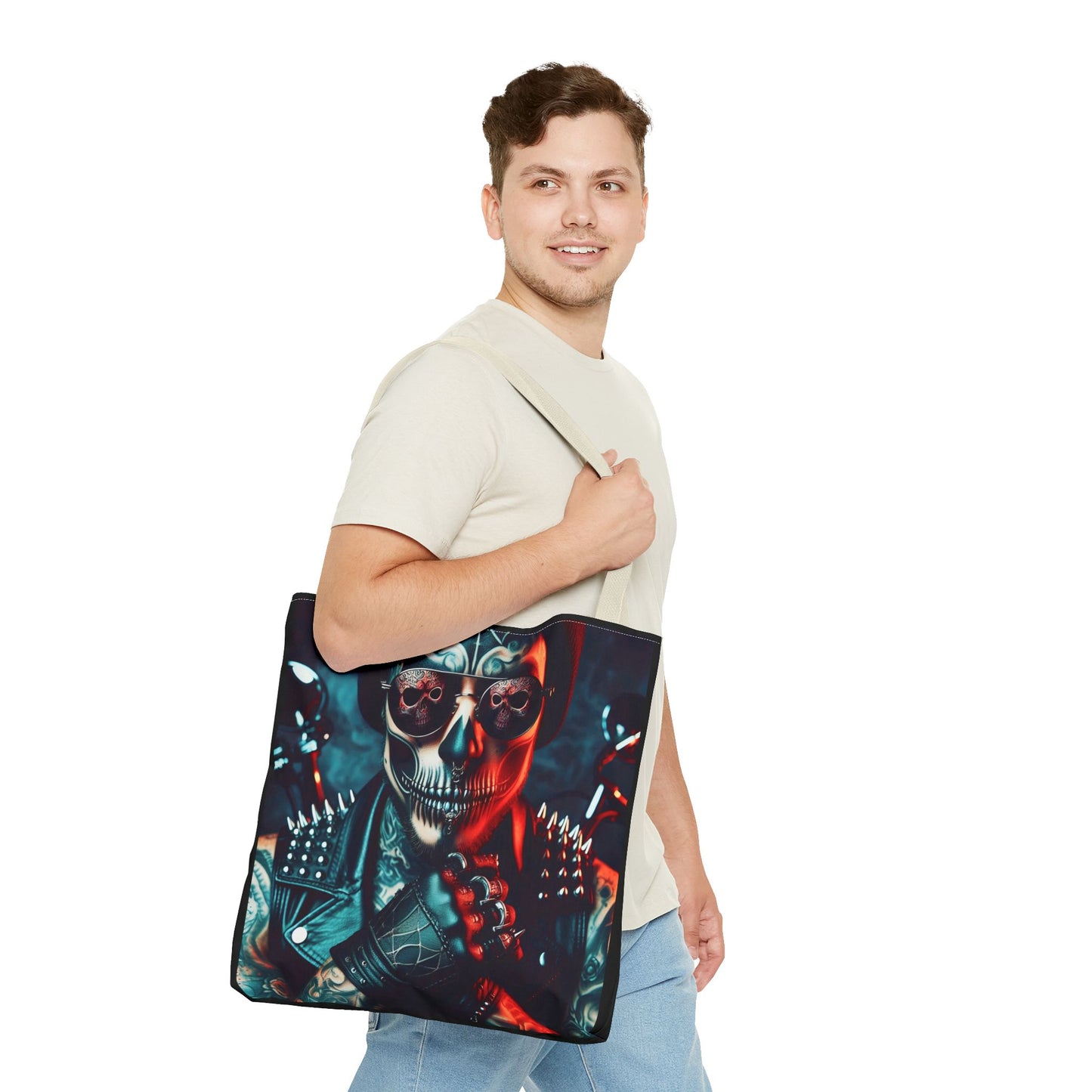 Scary Tote Bag Printify