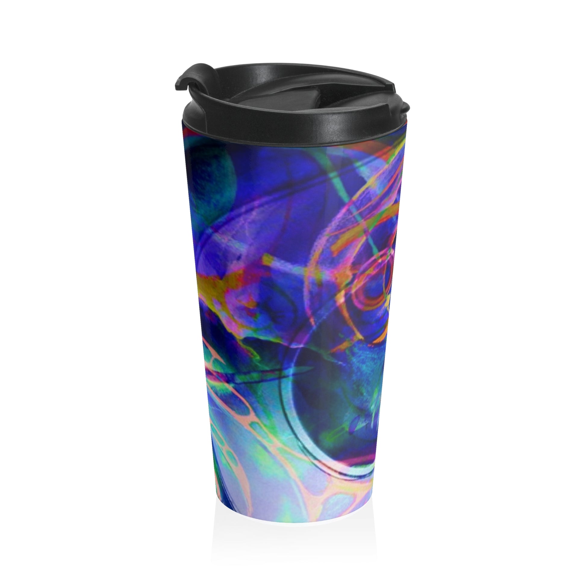 Color Design - Stainless Steel Travel Mug - Rock n Royalty Designs