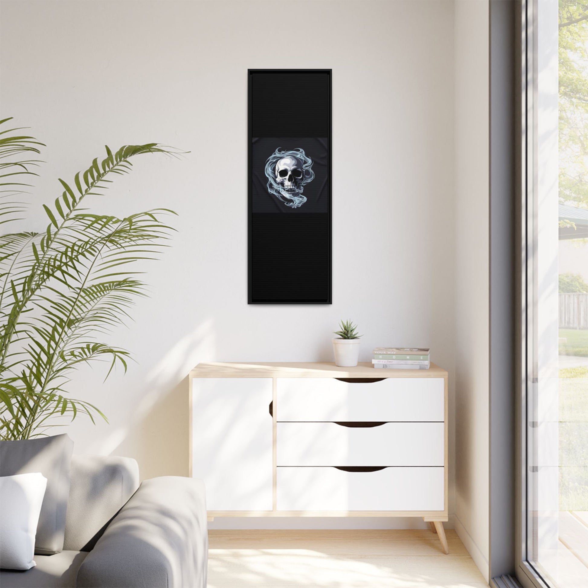 SKULL ART CORNER COLLECTION - 1 of 4 - Limited Edition-  Wall Art Printify