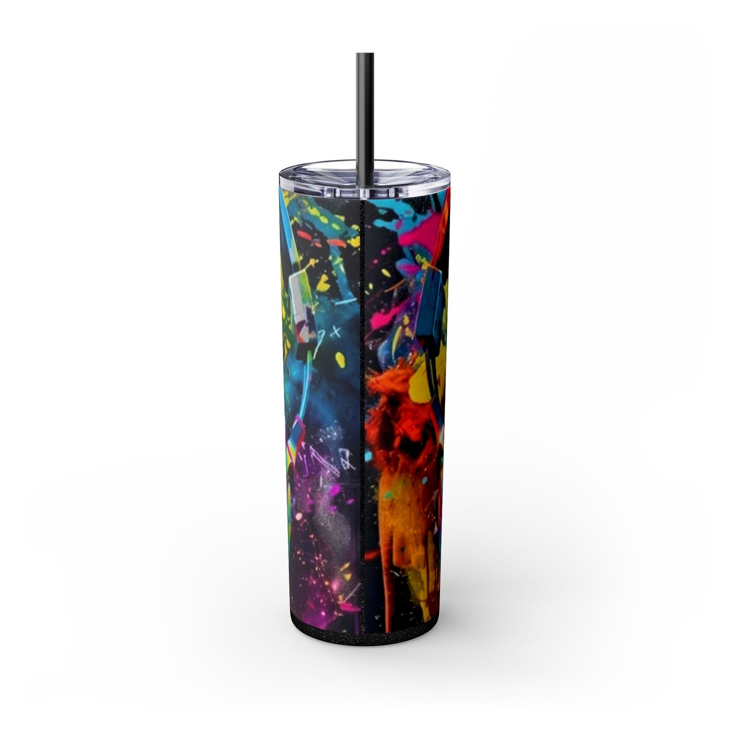 Colorful Headphones Abstract Designs - MAARS Personalized Skinny Tumbler with Straw, 20oz

SEO Description:
"Keep your d Tumbler with Straw, 20oz Printify