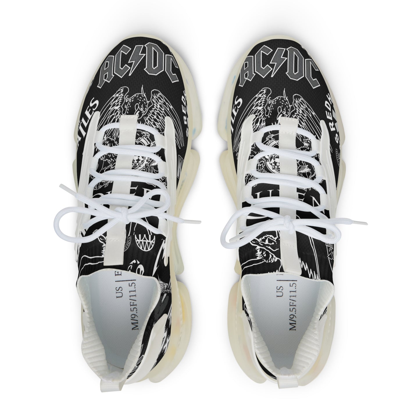 Men's Rockin Mesh Sneakers - Rock n Royalty Designs