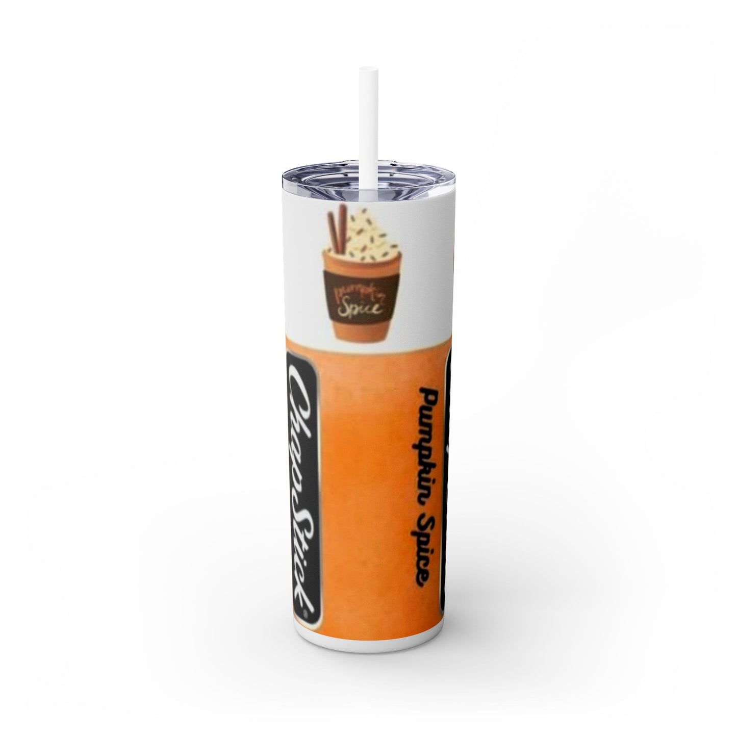 Skinny Tumbler with Straw, 20oz Printify