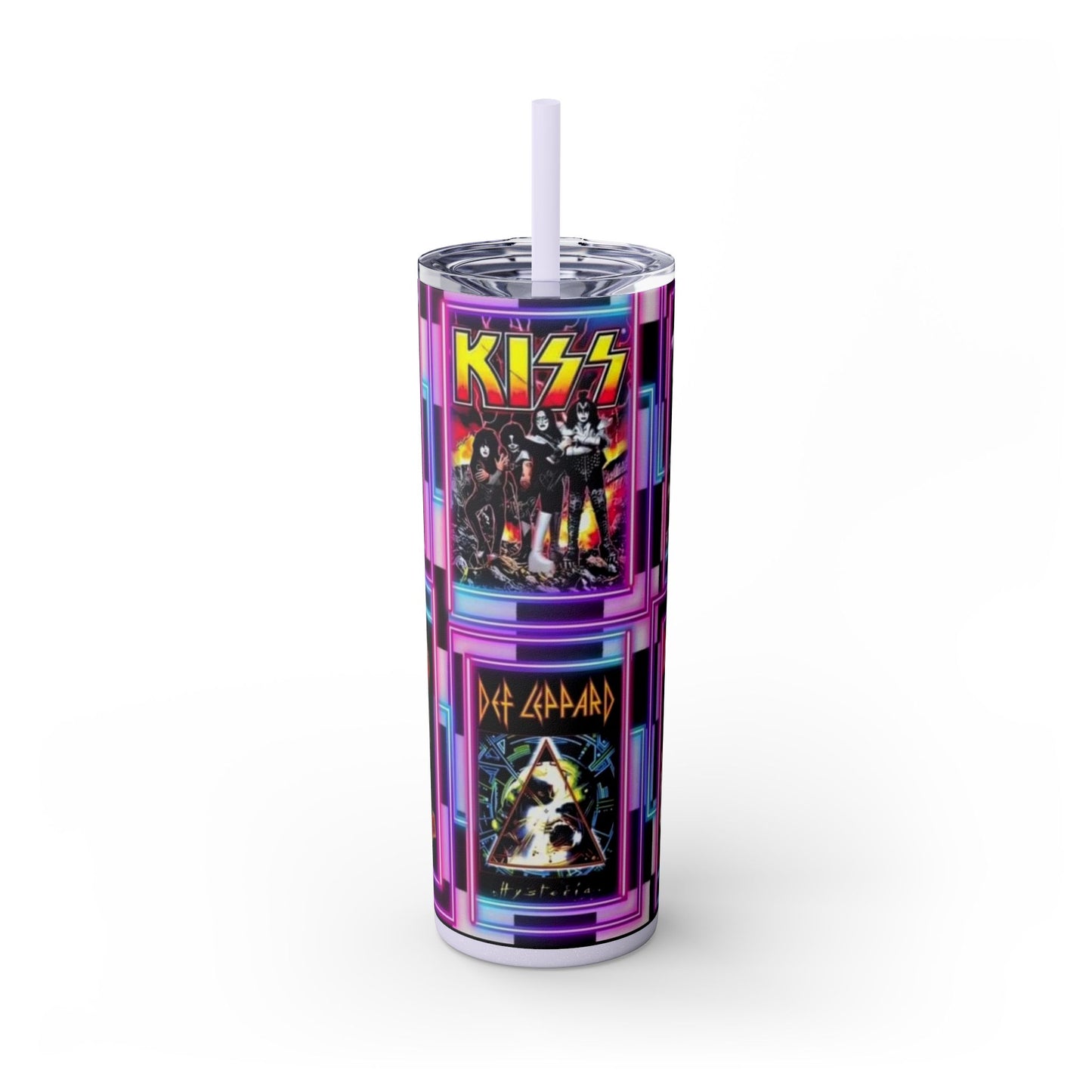 Rockin Skinny Tumbler with Straw, 20oz - Rock n Royalty Designs